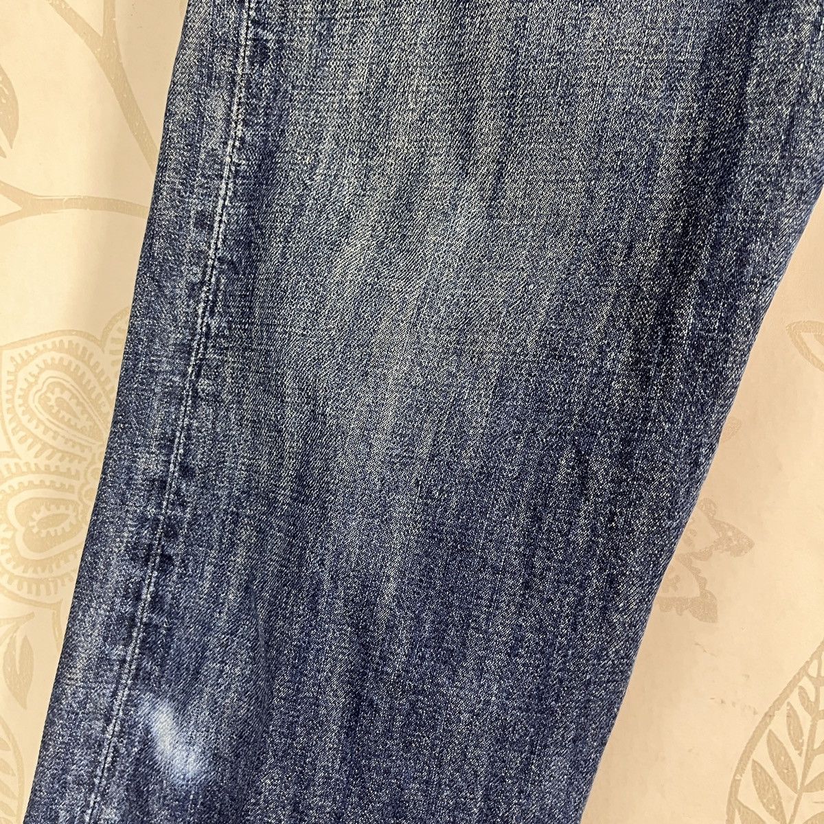 Alpha Industries Ripped Leg Avirex USA Denim Jeans Made In Japan Size US 29 - 12 Thumbnail