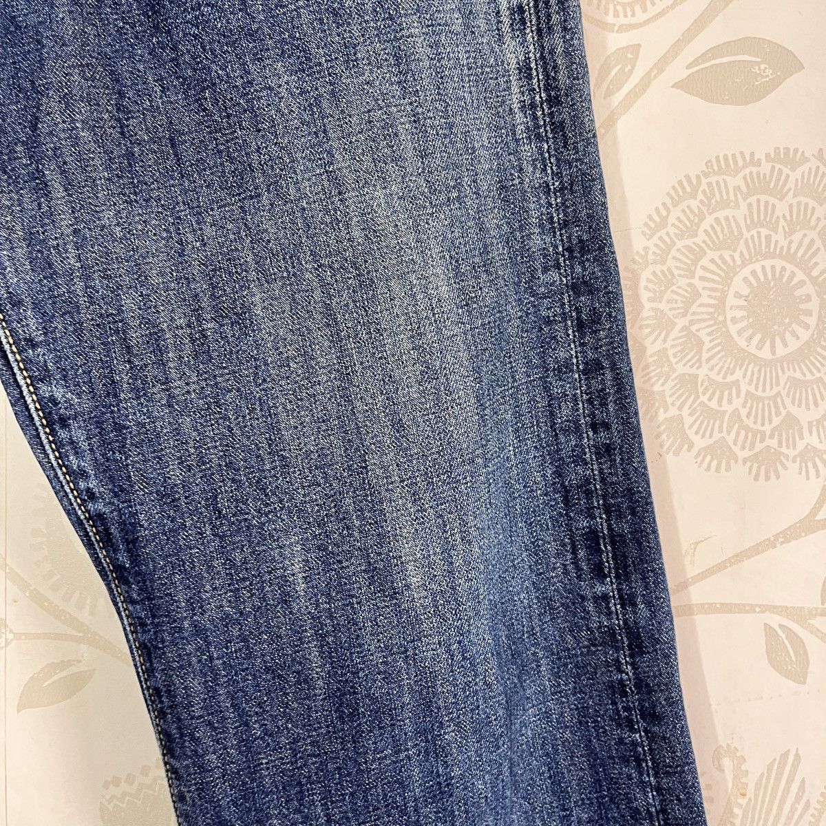 Alpha Industries Ripped Leg Avirex USA Denim Jeans Made In Japan Size US 29 - 11 Thumbnail