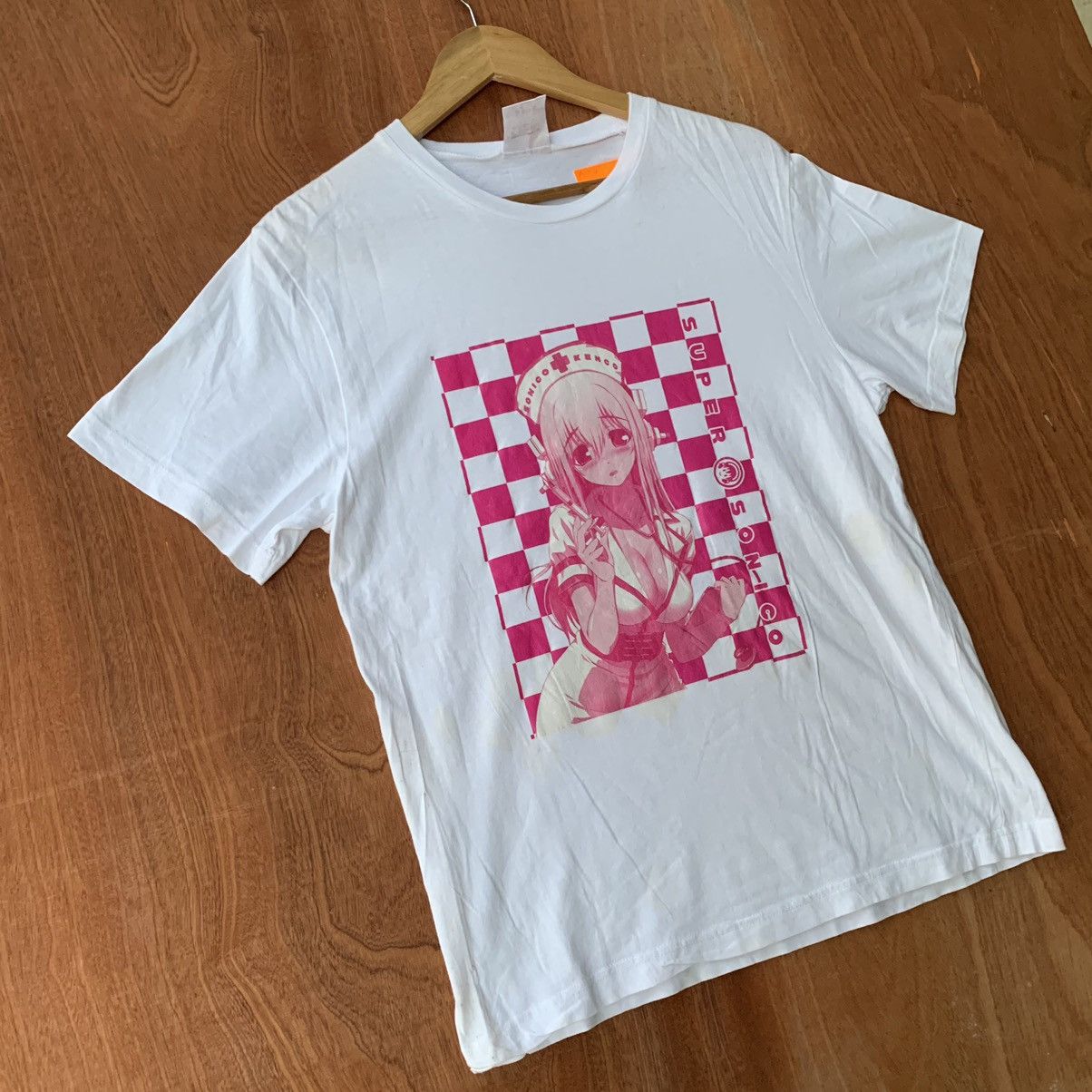 Japanese Brand Vintage super sonica anime sexy hentai fits M L Size US L / EU 52-54 / 3 - 2 Thumbnail