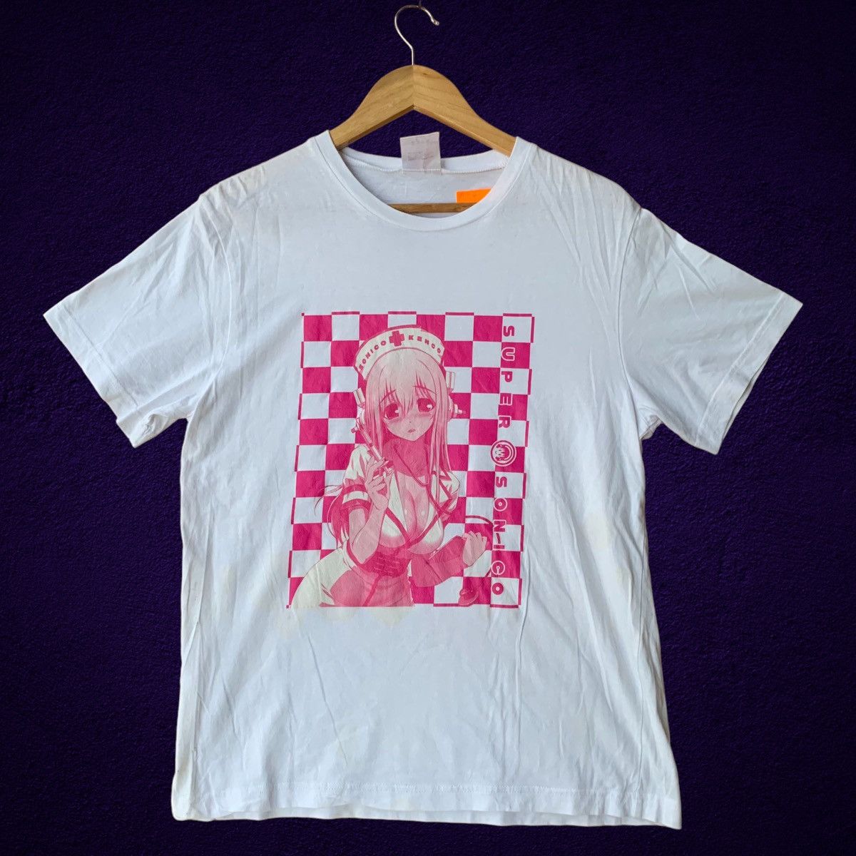 Japanese Brand Vintage super sonica anime sexy hentai fits M L Size US L / EU 52-54 / 3 - 1 Thumbnail