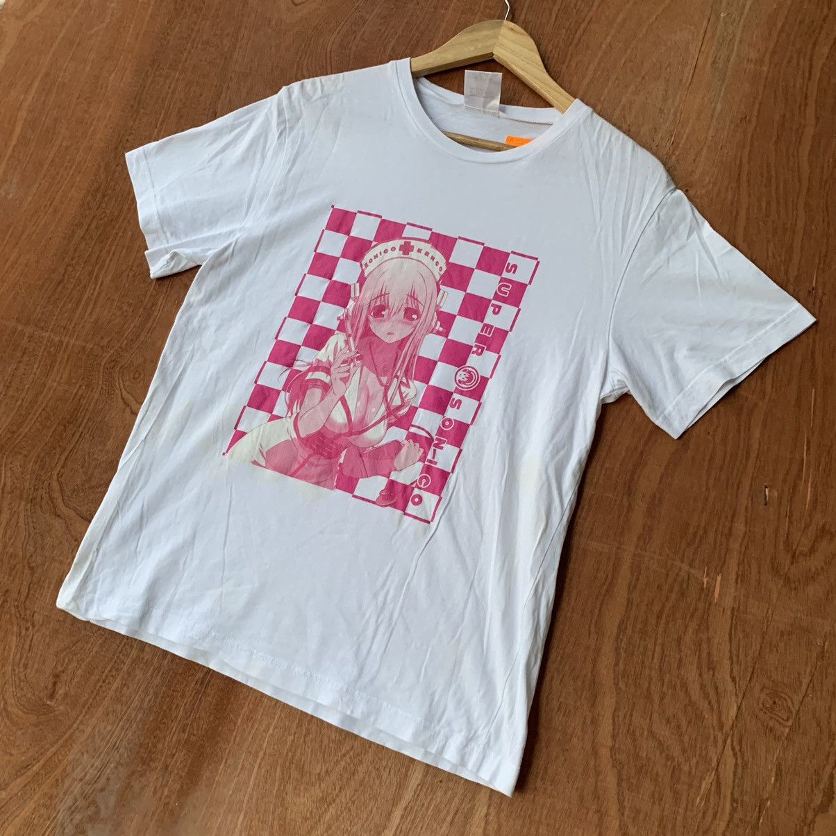 Japanese Brand Vintage super sonica anime sexy hentai fits M L Size US L / EU 52-54 / 3 - 3 Thumbnail
