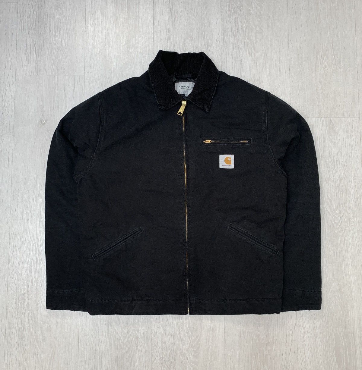 Carhartt Carhartt WIP OG Detroit Black Work Jacket | Grailed