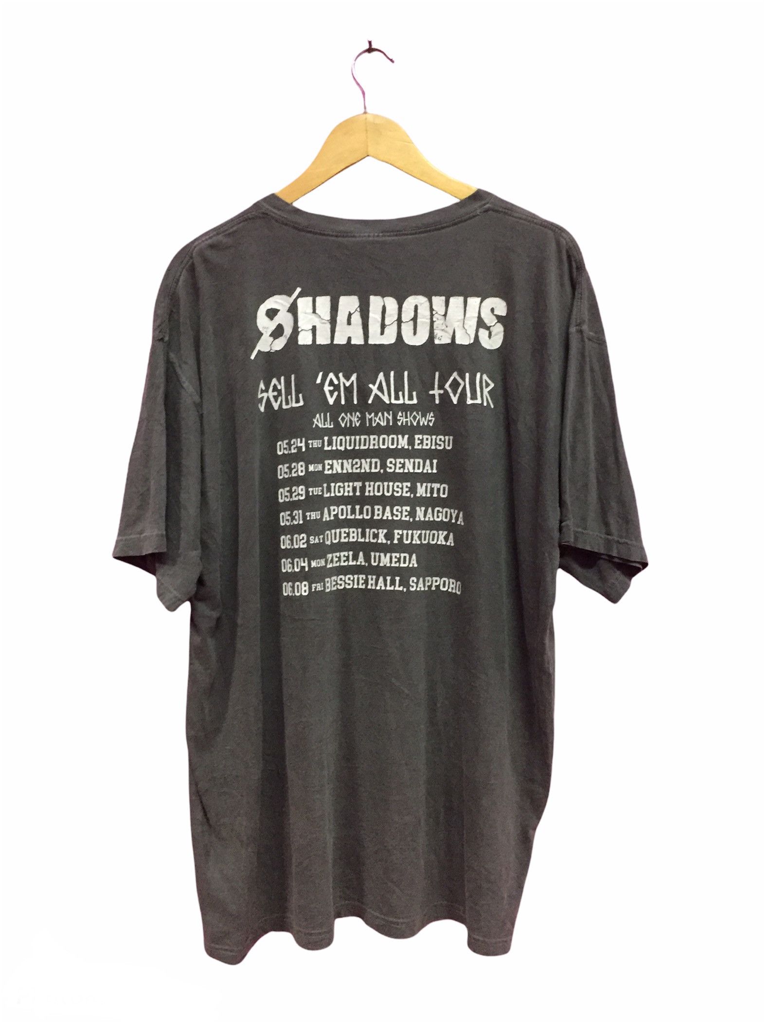 Band Tees Shadow Band Sell ‘Em All Tour T-Shirts Size XL Size US XL / EU 56 / 4 - 2 Thumbnail