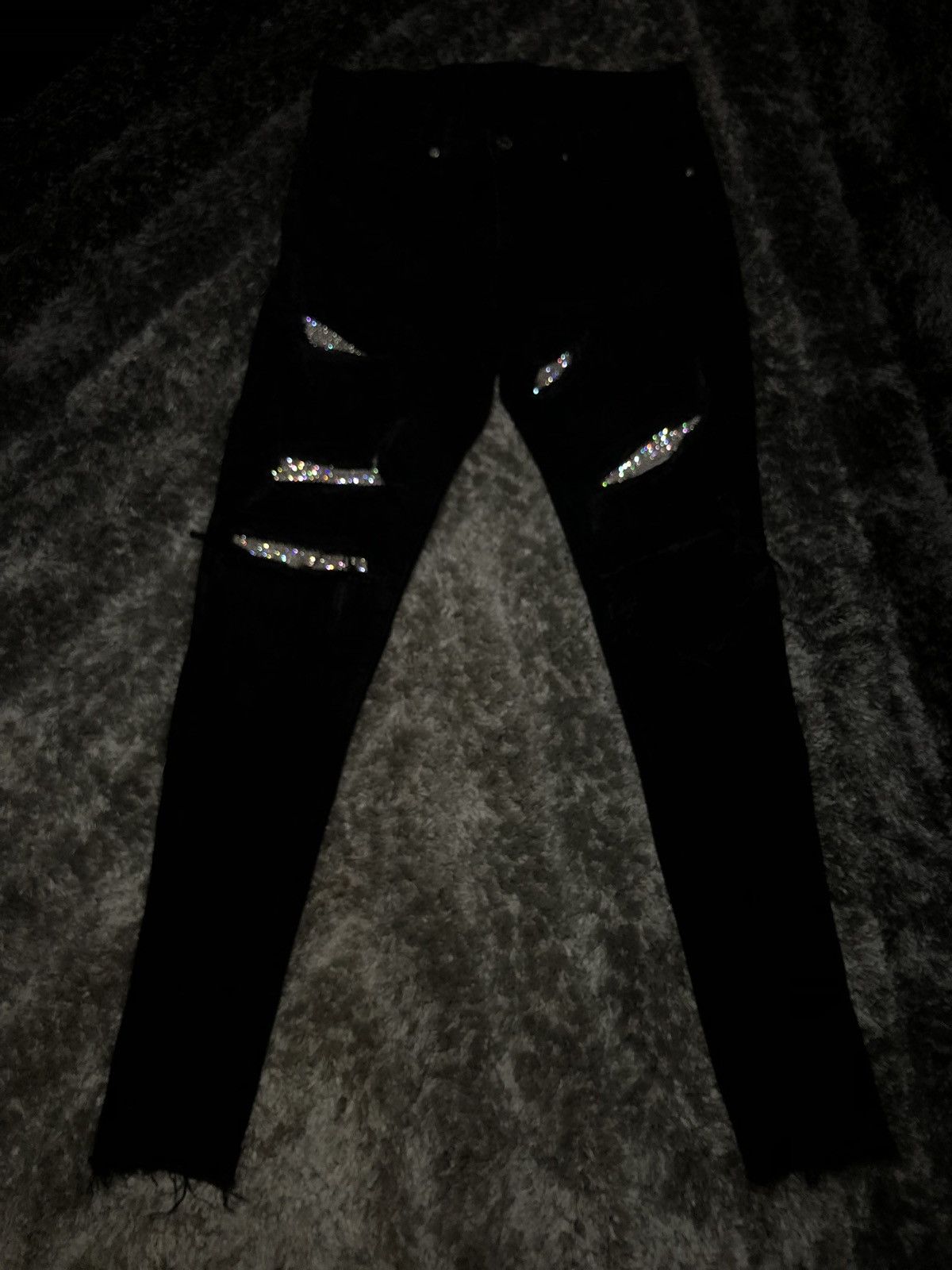 Rhinestone Denim