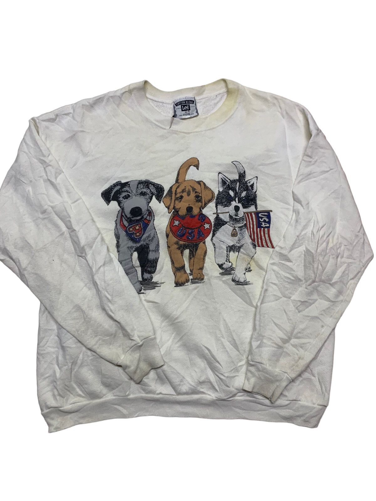 Lee × Vintage Sweater lee Size US XL / EU 56 / 4 - 2 Thumbnail
