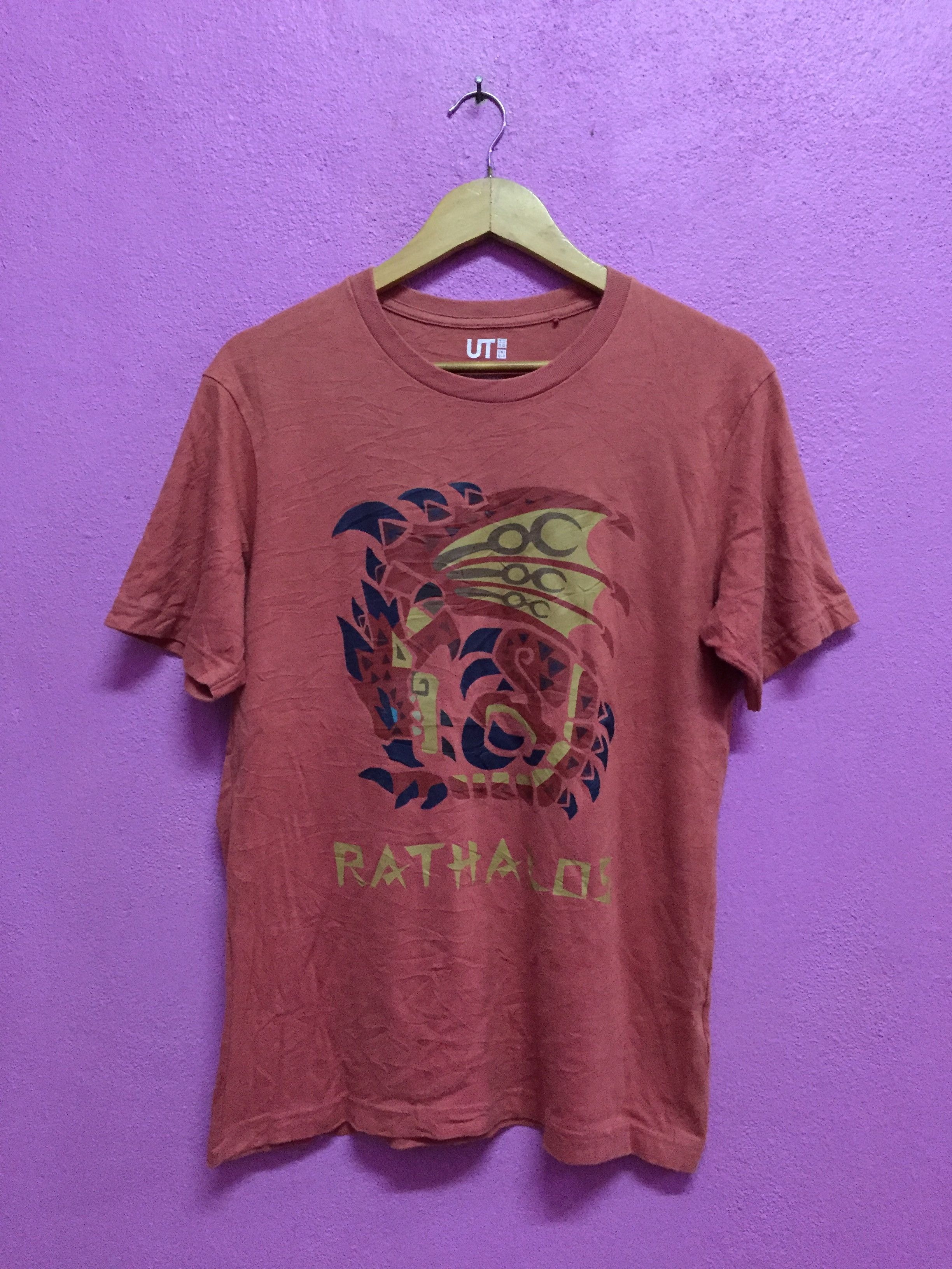 The Game Monster Hunter Rathalos Dragon Capcom T-Shirts Size M Size US M / EU 48-50 / 2 - 1 Thumbnail