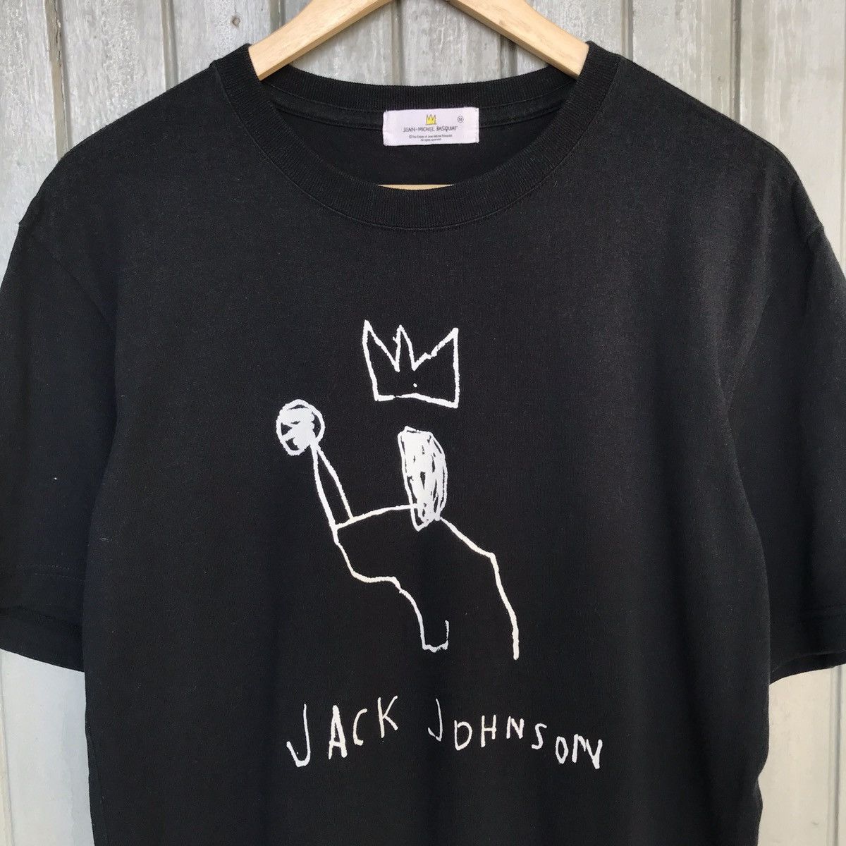 Jean-Michel Basquiat × Vintage *‼️Jean michel basquiat jack johnson pop art designer tees Size US M / EU 48-50 / 2 - 3 Thumbnail