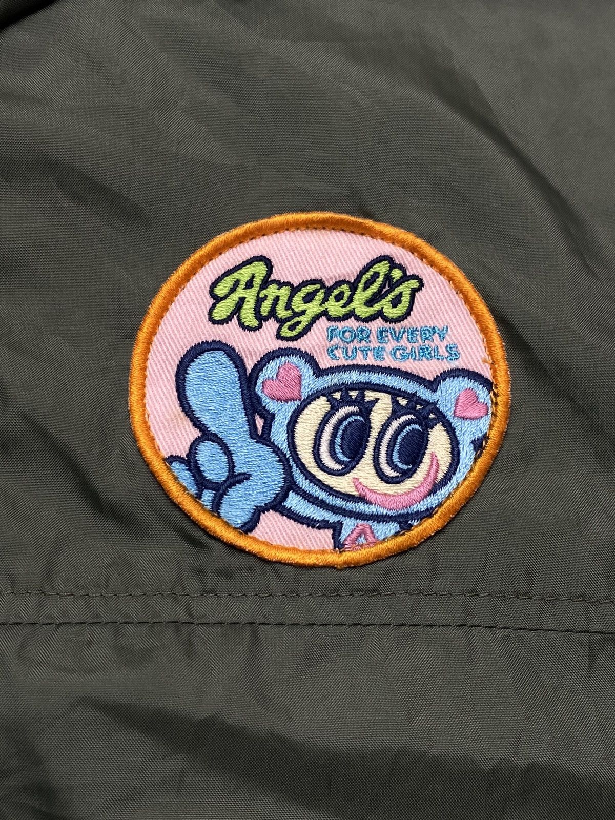 Hysteric Glamour × Japanese Brand 1990s Angel Blue - Groovy Girls Angel Lightweight Jacket Size L / US 10 / IT 46 - 4 Thumbnail
