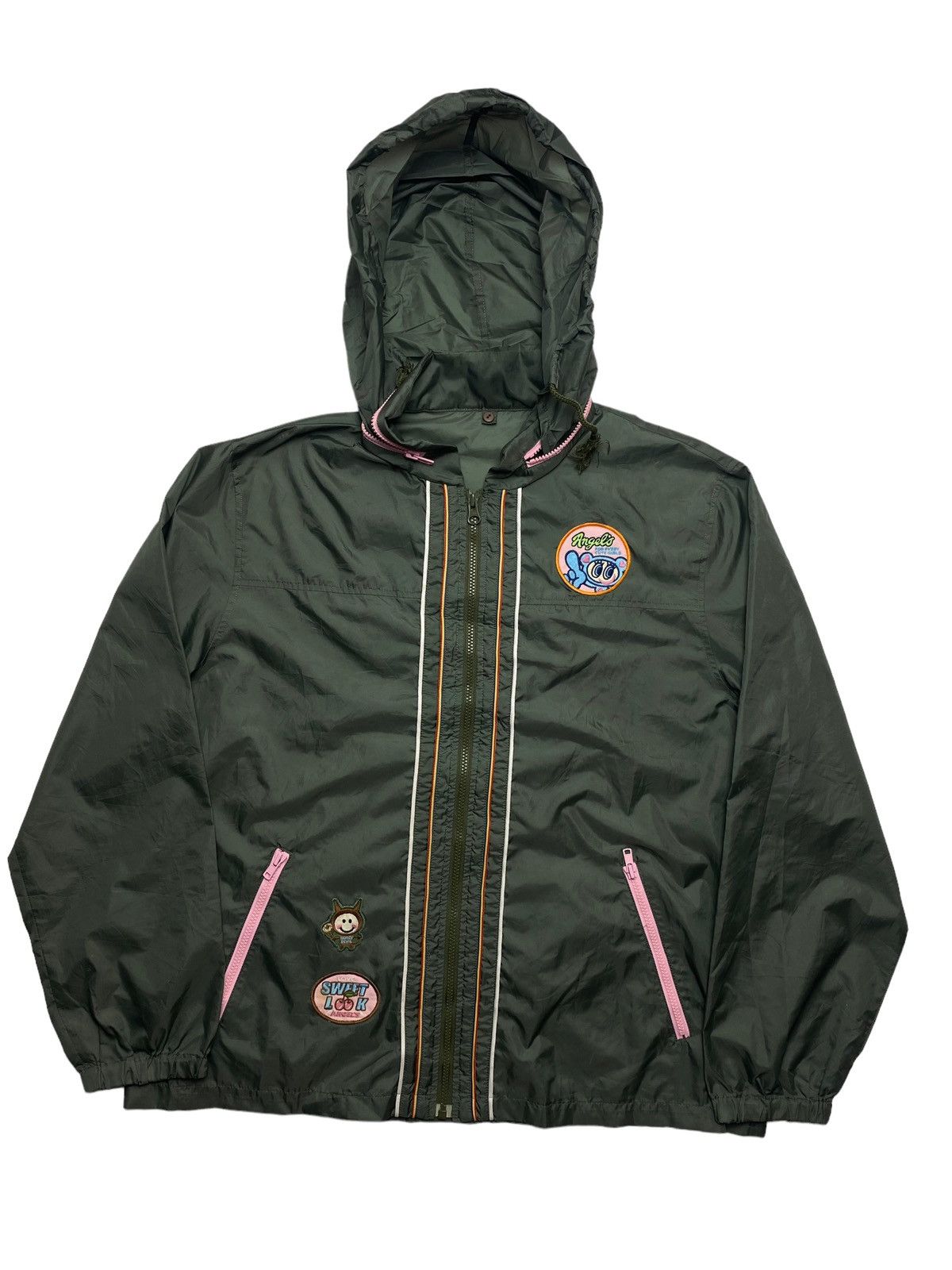 Hysteric Glamour × Japanese Brand 1990s Angel Blue - Groovy Girls Angel Lightweight Jacket Size L / US 10 / IT 46 - 2 Thumbnail