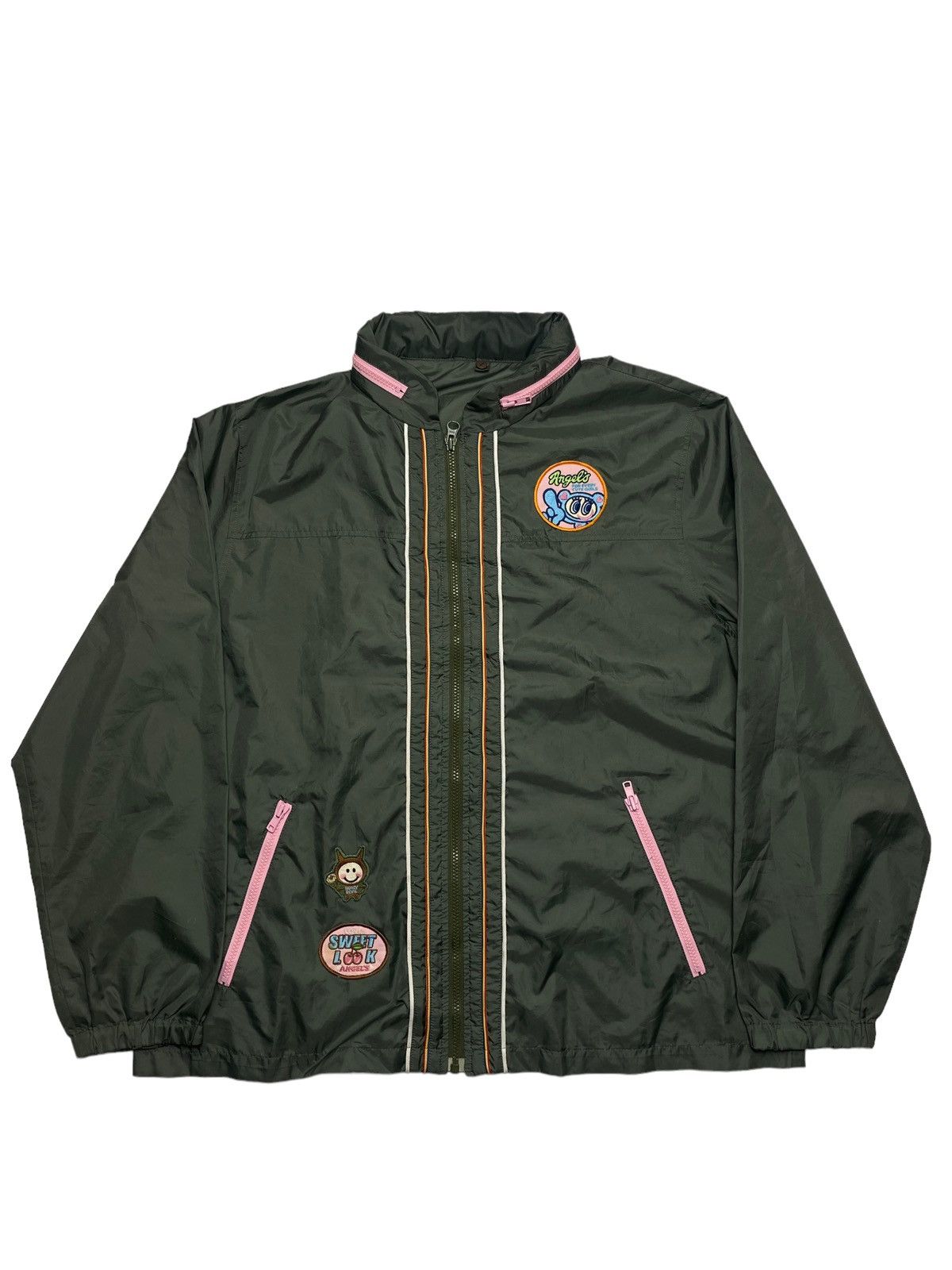 Hysteric Glamour × Japanese Brand 1990s Angel Blue - Groovy Girls Angel Lightweight Jacket Size L / US 10 / IT 46 - 3 Thumbnail