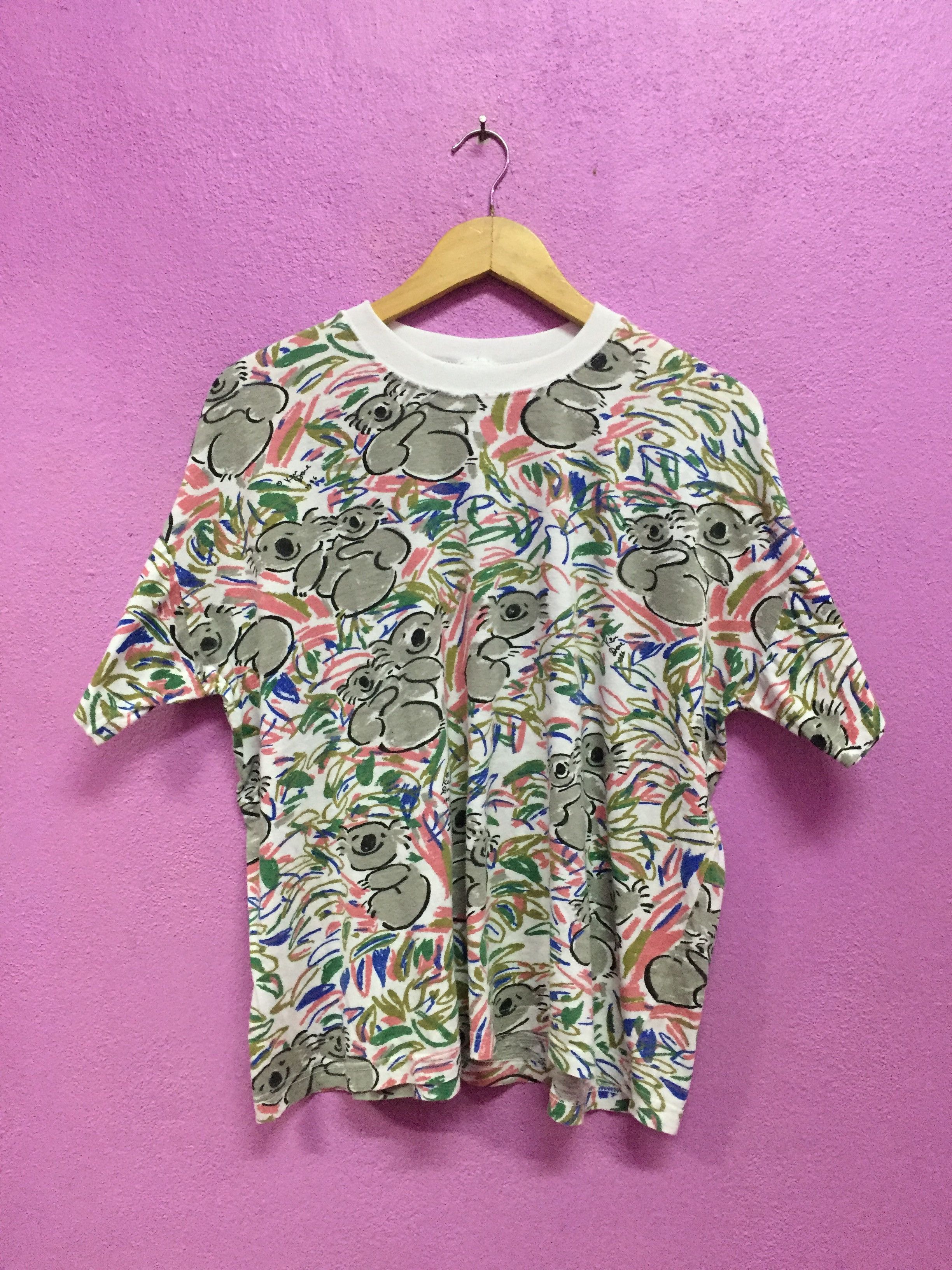 Vintage Under Down Australia Fullprints T-Shirts Size M Size US M / EU 48-50 / 2 - 1 Thumbnail