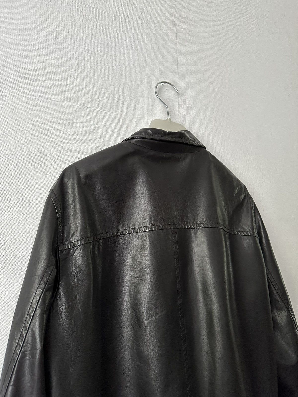 Prada × Vintage Vintage Prada Leather Jacket Size US M / EU 48-50 / 2 - 14 Thumbnail