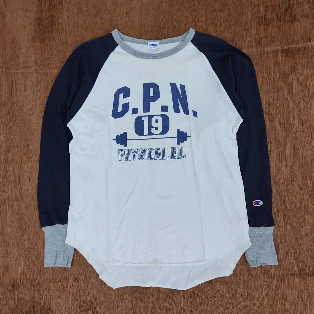 Vintage Champion Blue Bar