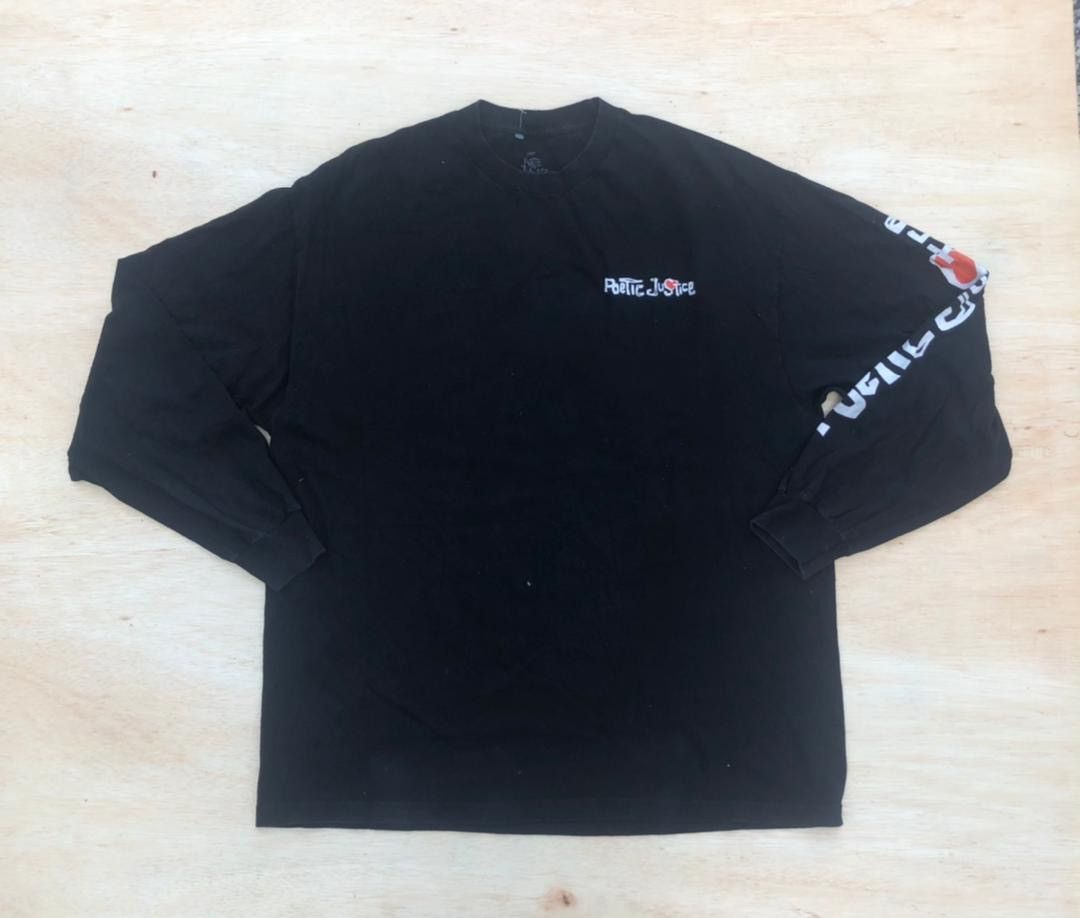 Rap Tees Tupac Poetic Justice 2pac Size US XL / EU 56 / 4 - 3 Thumbnail