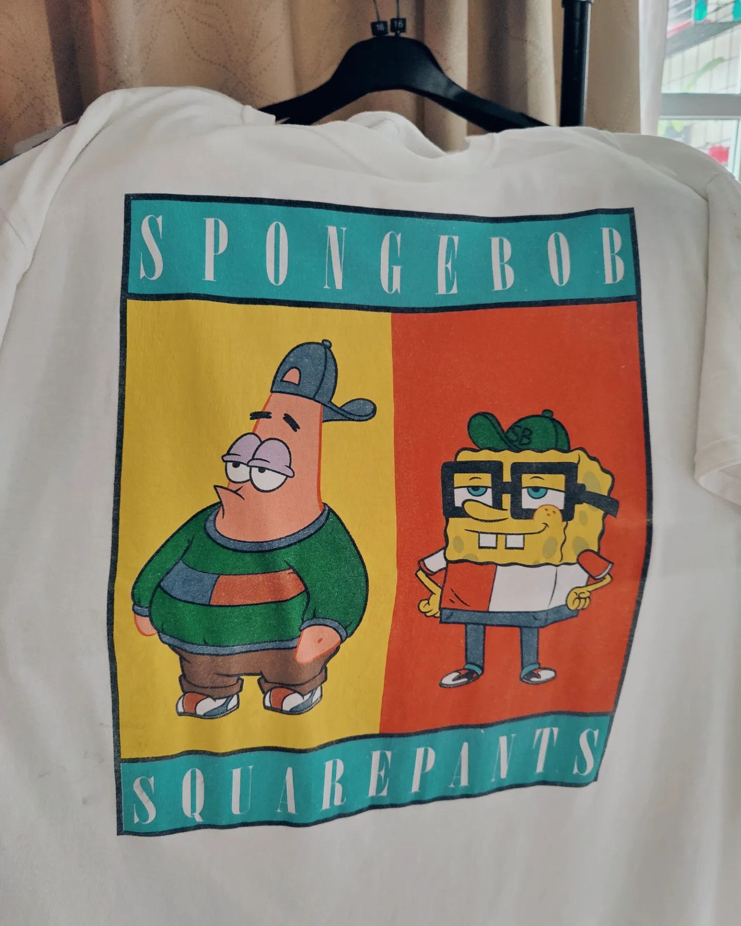 Nickelodeon × Vintage Sponge Bob - Square Pants 🧽🩳 TOMMY HILFIGER Parody Size US XL / EU 56 / 4 - 2 Thumbnail