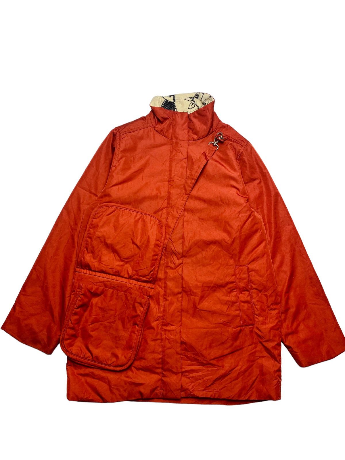 20471120 1990s Olleborebla - Slinbag Pocket Jacket Size US L / EU 52-54 / 3 - 4 Thumbnail