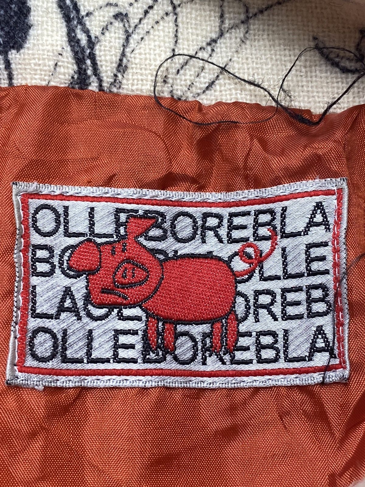 20471120 1990s Olleborebla - Slinbag Pocket Jacket Size US L / EU 52-54 / 3 - 6 Thumbnail