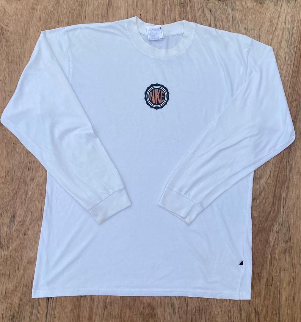 Nike × Vintage vintage tee Nike 90s C C15 Size US L / EU 52-54 / 3 - 1 Thumbnail