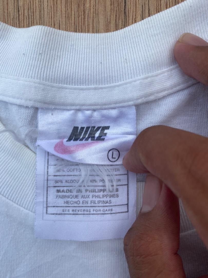 Nike × Vintage vintage tee Nike 90s C C15 Size US L / EU 52-54 / 3 - 4 Thumbnail
