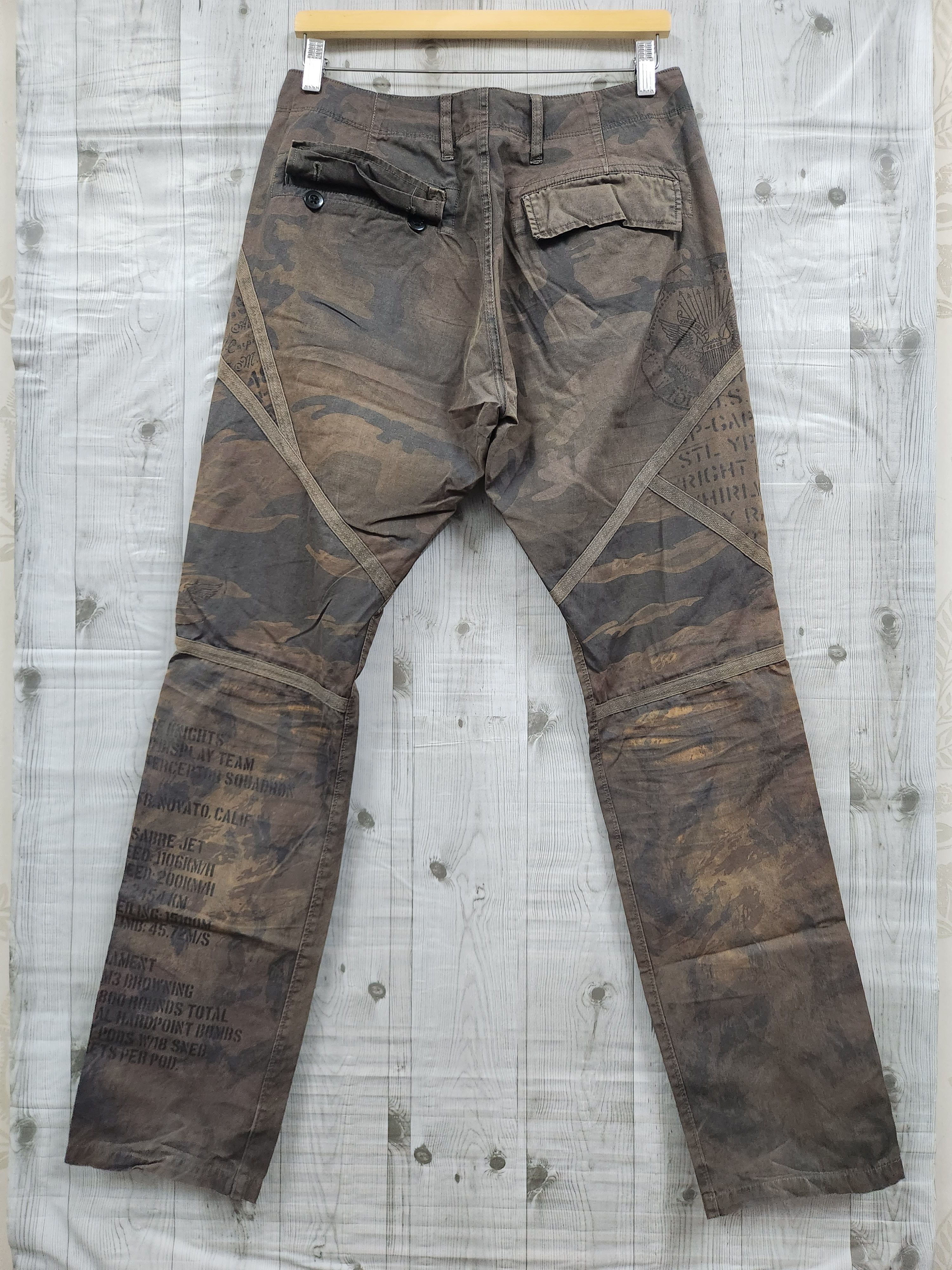 Avirex × If Six Was Nine Avirex Survival Cargo Multipockets Pants Printed Camo Size US 30 / EU 46 - 21 Thumbnail