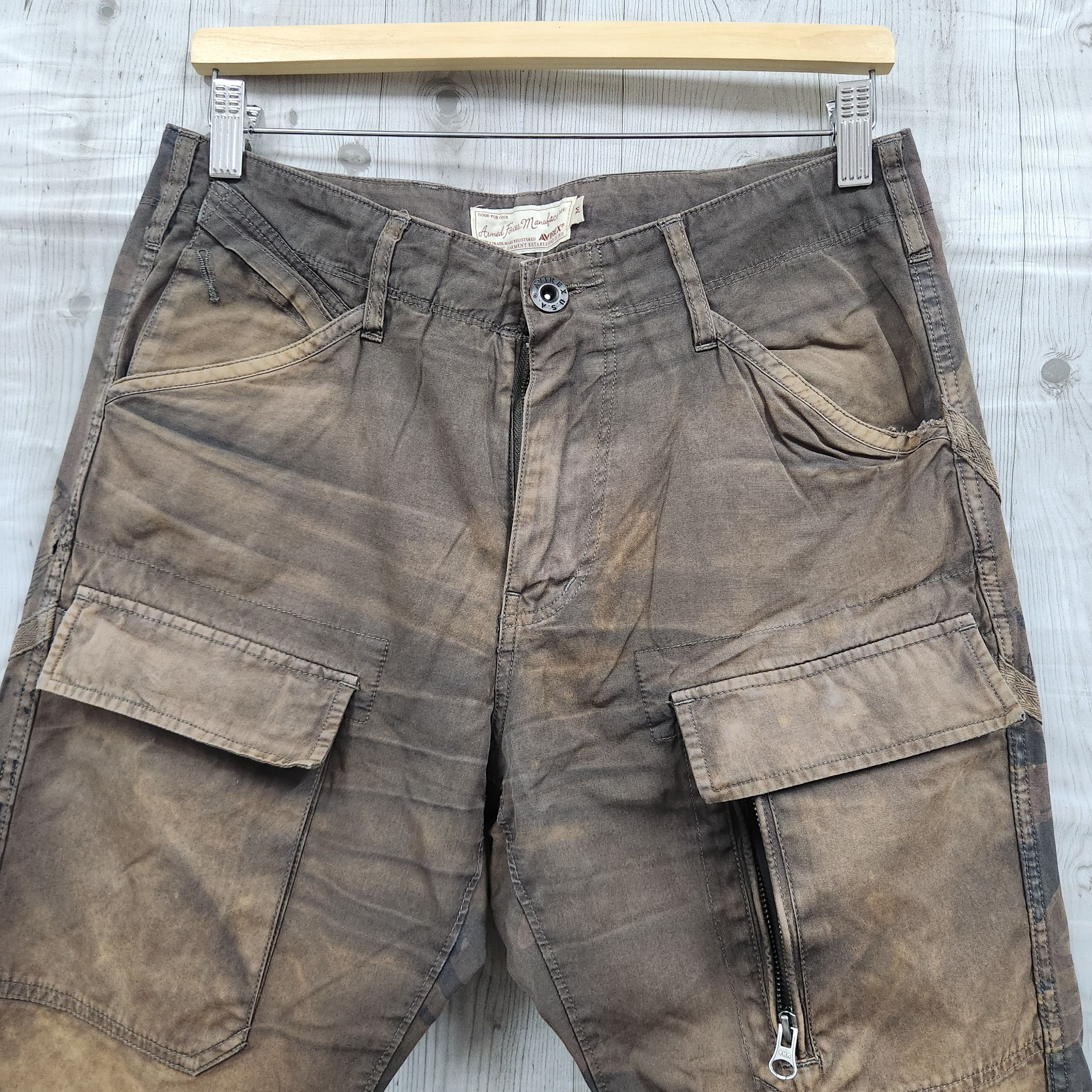 Avirex × If Six Was Nine Avirex Survival Cargo Multipockets Pants Printed Camo Size US 30 / EU 46 - 2 Thumbnail