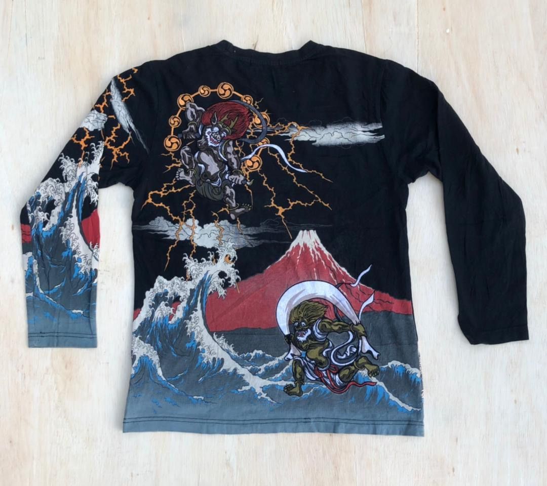 Japanese Brand Dragon embroidered Size US M / EU 48-50 / 2 - 1 Thumbnail