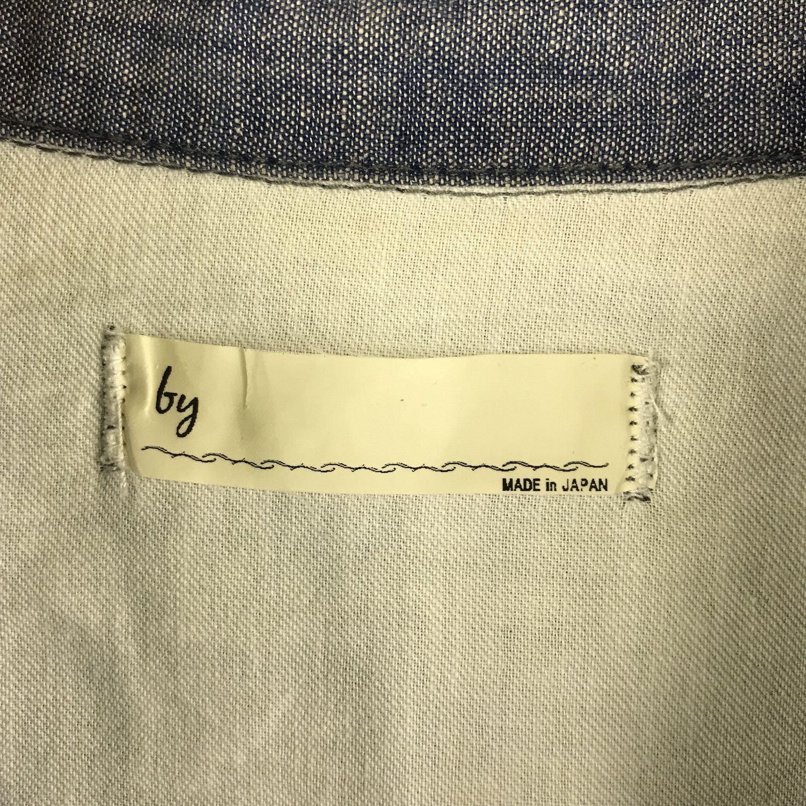 Japanese Brand By Made In Japan New York/new Wave Cambray Zip Up Shirt Size US S / EU 44-46 / 1 - 6 Thumbnail