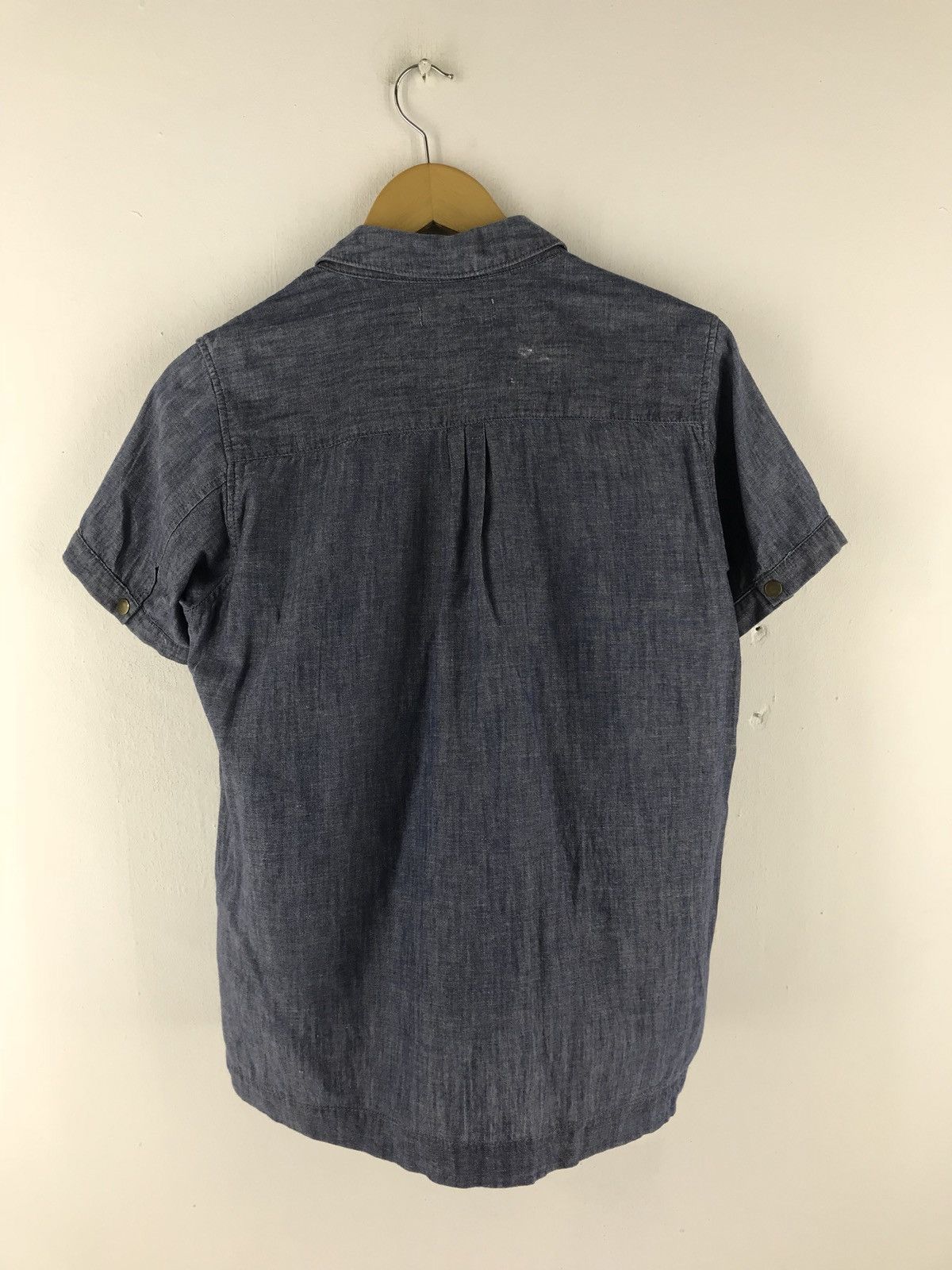 Japanese Brand By Made In Japan New York/new Wave Cambray Zip Up Shirt Size US S / EU 44-46 / 1 - 5 Thumbnail