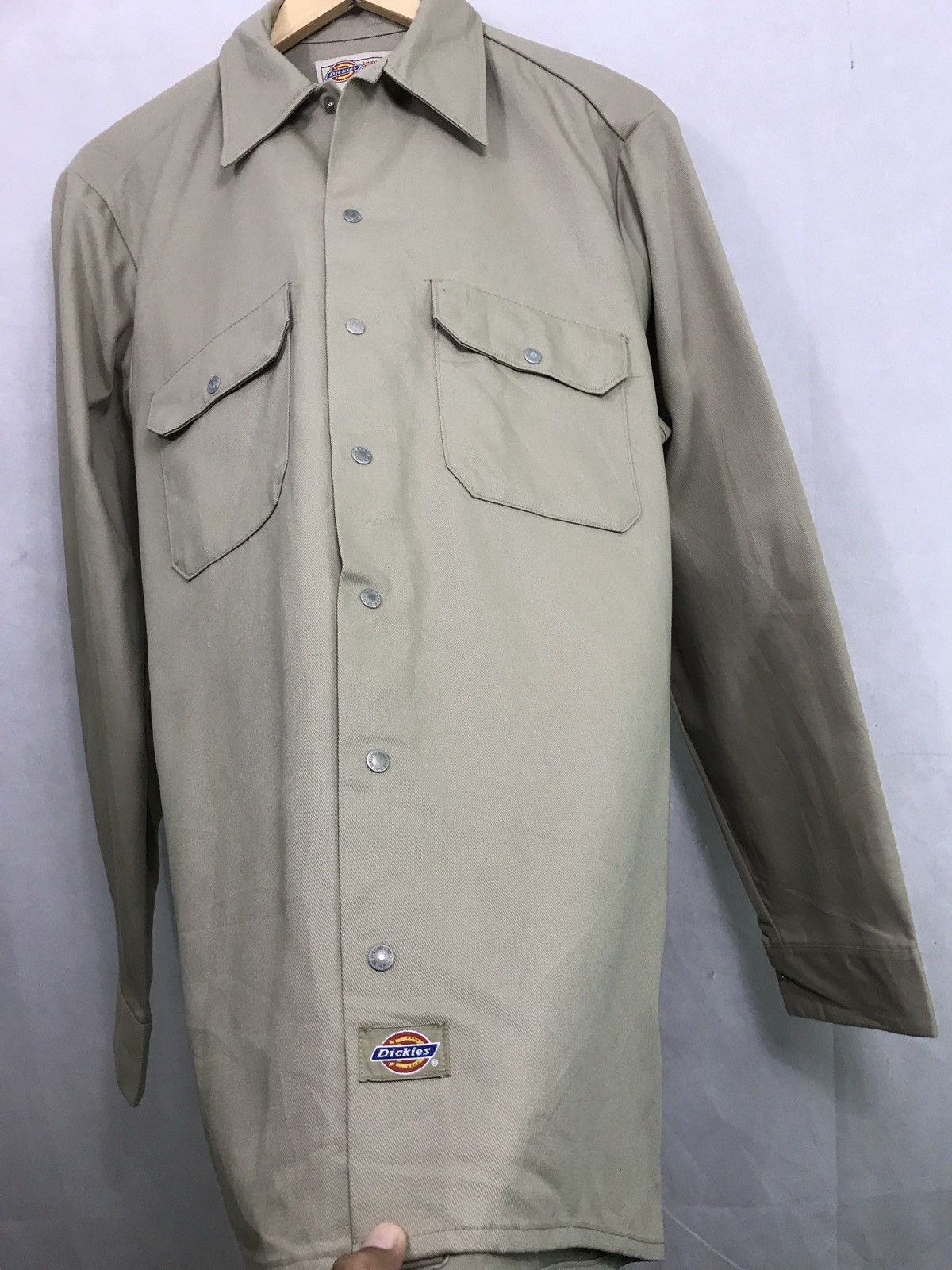 Dickies VTG DICKIES COTTON WORKERS SHIRT MADE IN TNE USA Size US L / EU 52-54 / 3 - 5 Thumbnail