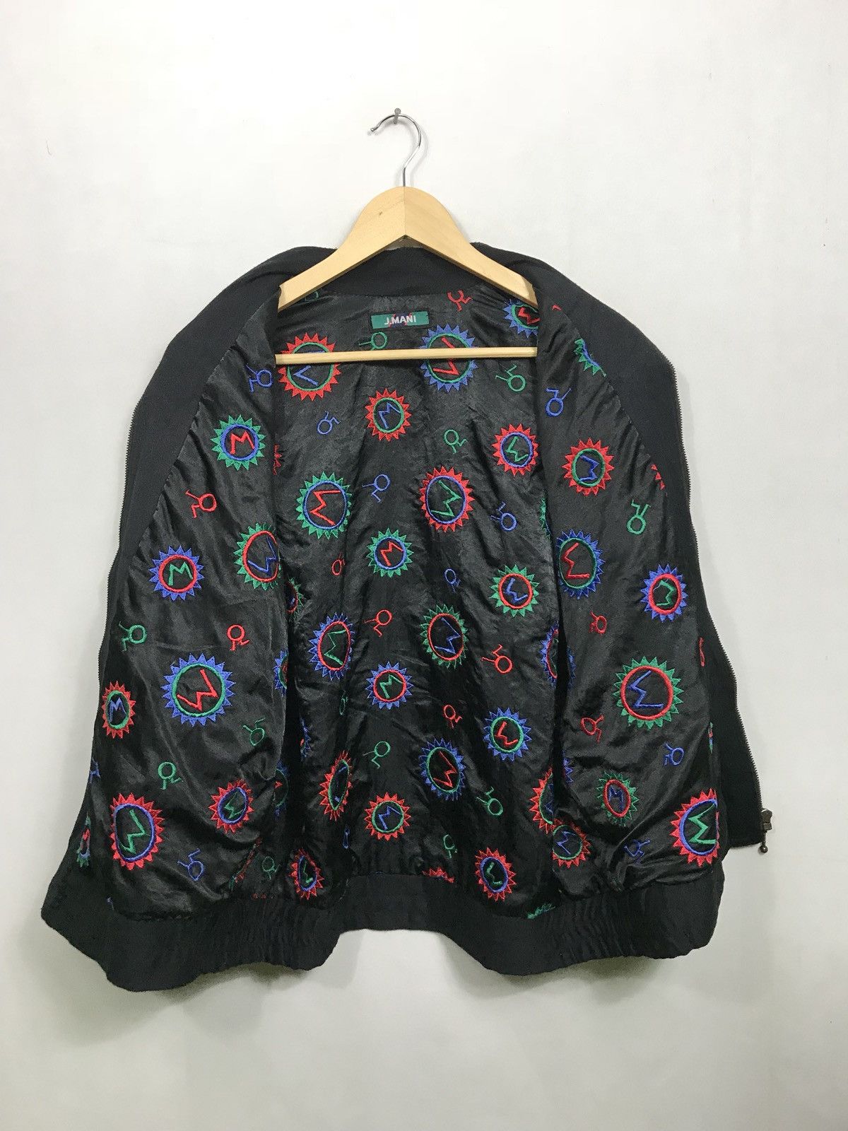 Designer J.mani Half Leather Japanese Designer Jacket Embroidery Size US M / EU 48-50 / 2 - 6 Thumbnail