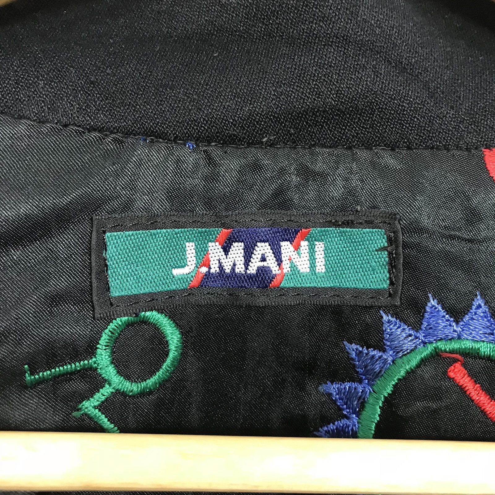Designer J.mani Half Leather Japanese Designer Jacket Embroidery Size US M / EU 48-50 / 2 - 8 Thumbnail