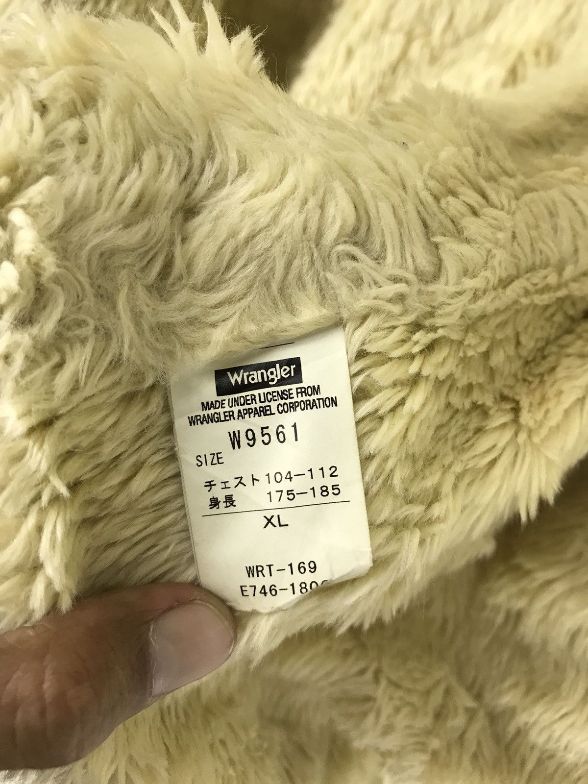 Vintage 🔔 🔉🔥FINAL DROP🔥Vintage Wrangler Sherpa lining Jacket Size US XL / EU 56 / 4 - 8 Thumbnail