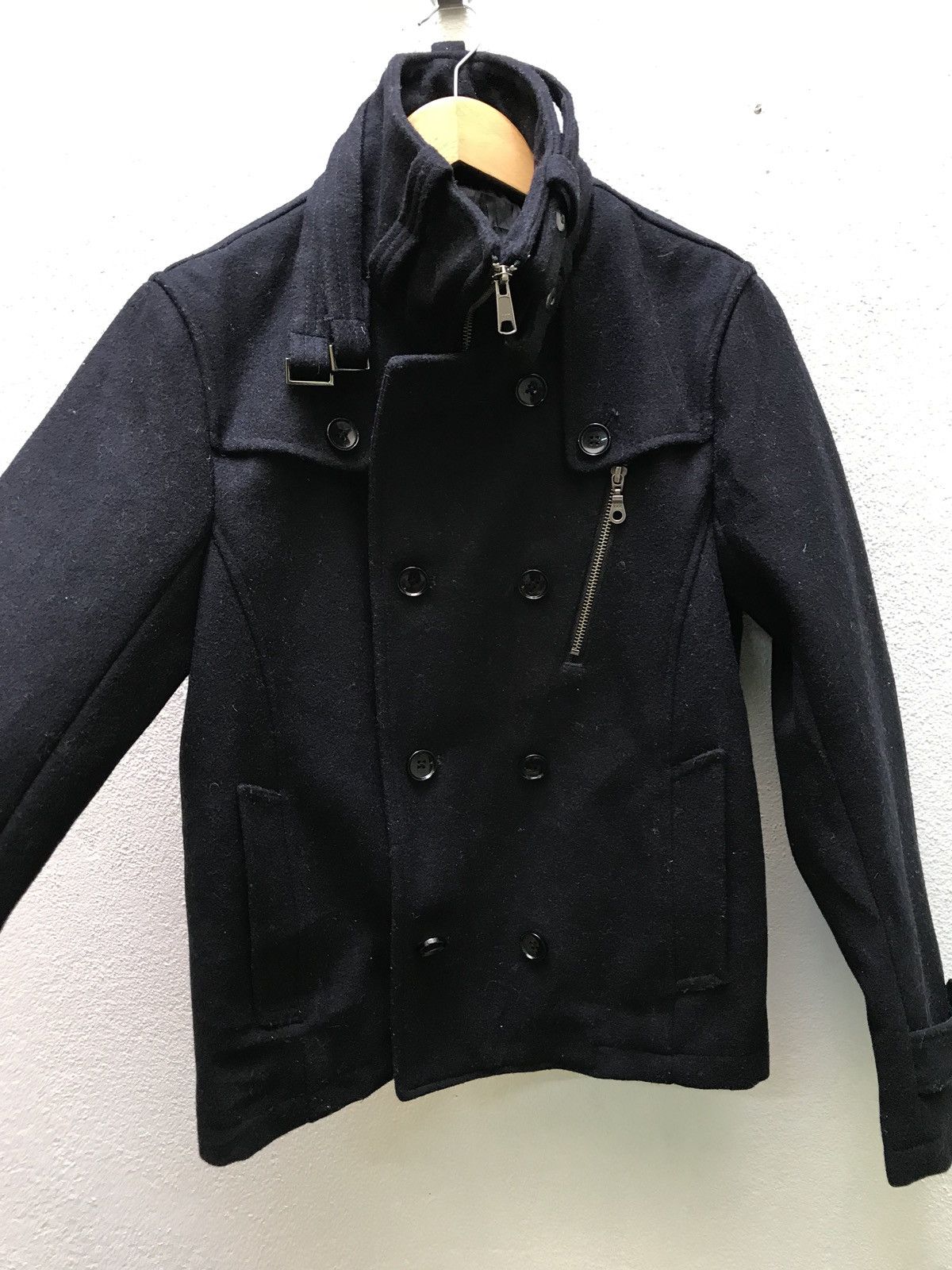 Japanese Brand Rattle Trap Wool Japanese Brand Peacoat Made In Japan Size US S / EU 44-46 / 1 - 6 Thumbnail
