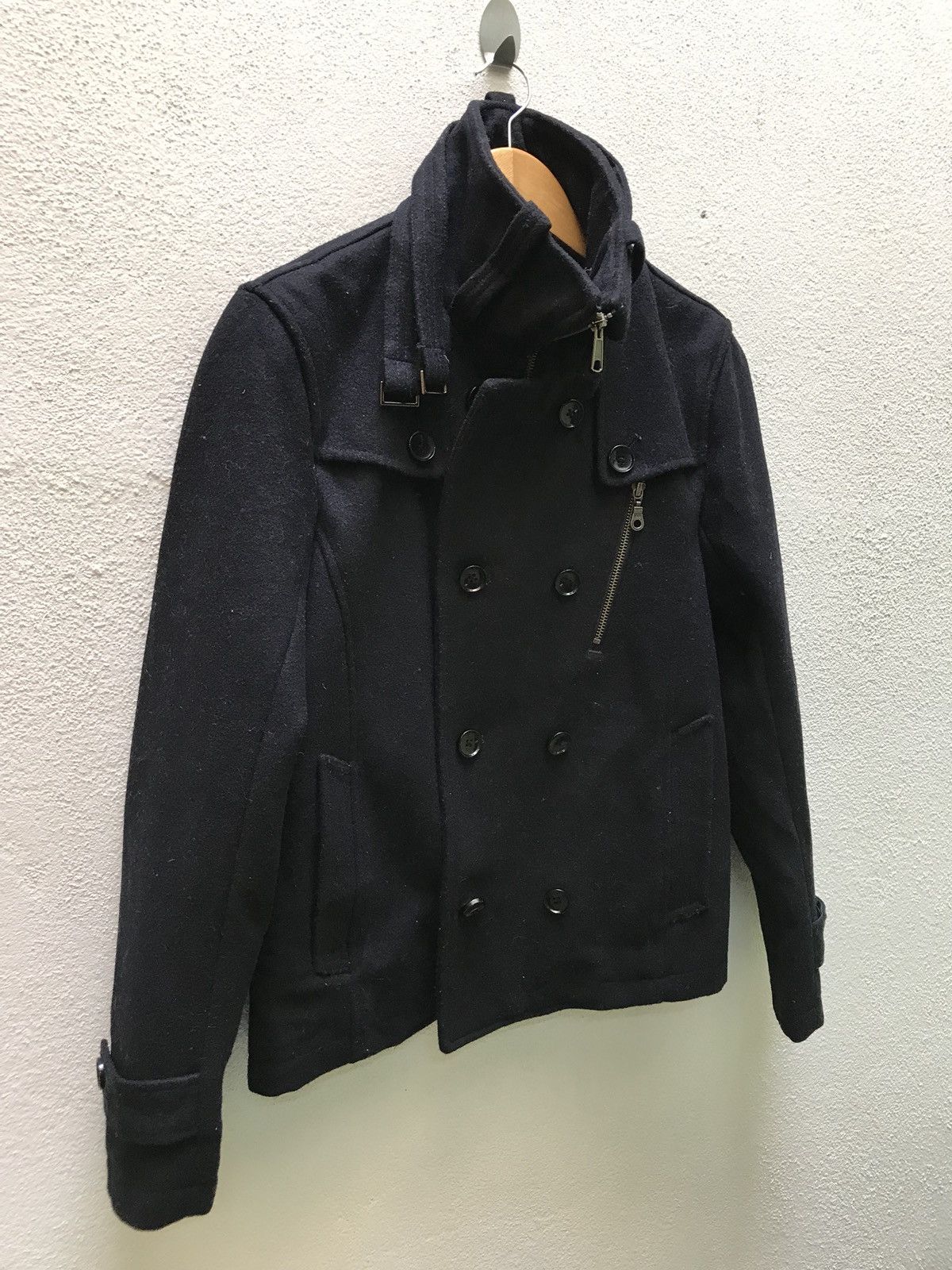 Japanese Brand Rattle Trap Wool Japanese Brand Peacoat Made In Japan Size US S / EU 44-46 / 1 - 3 Thumbnail
