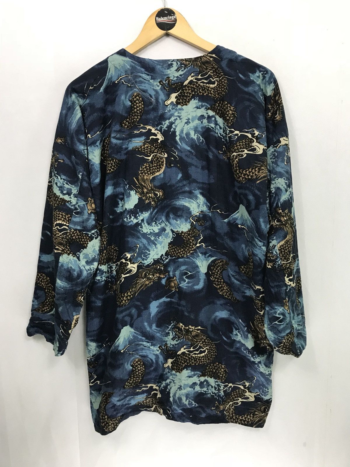 Japanese Brand Rare Vintage Japanese Dragon Classic Button Up Shirt Size US M / EU 48-50 / 2 - 4 Thumbnail