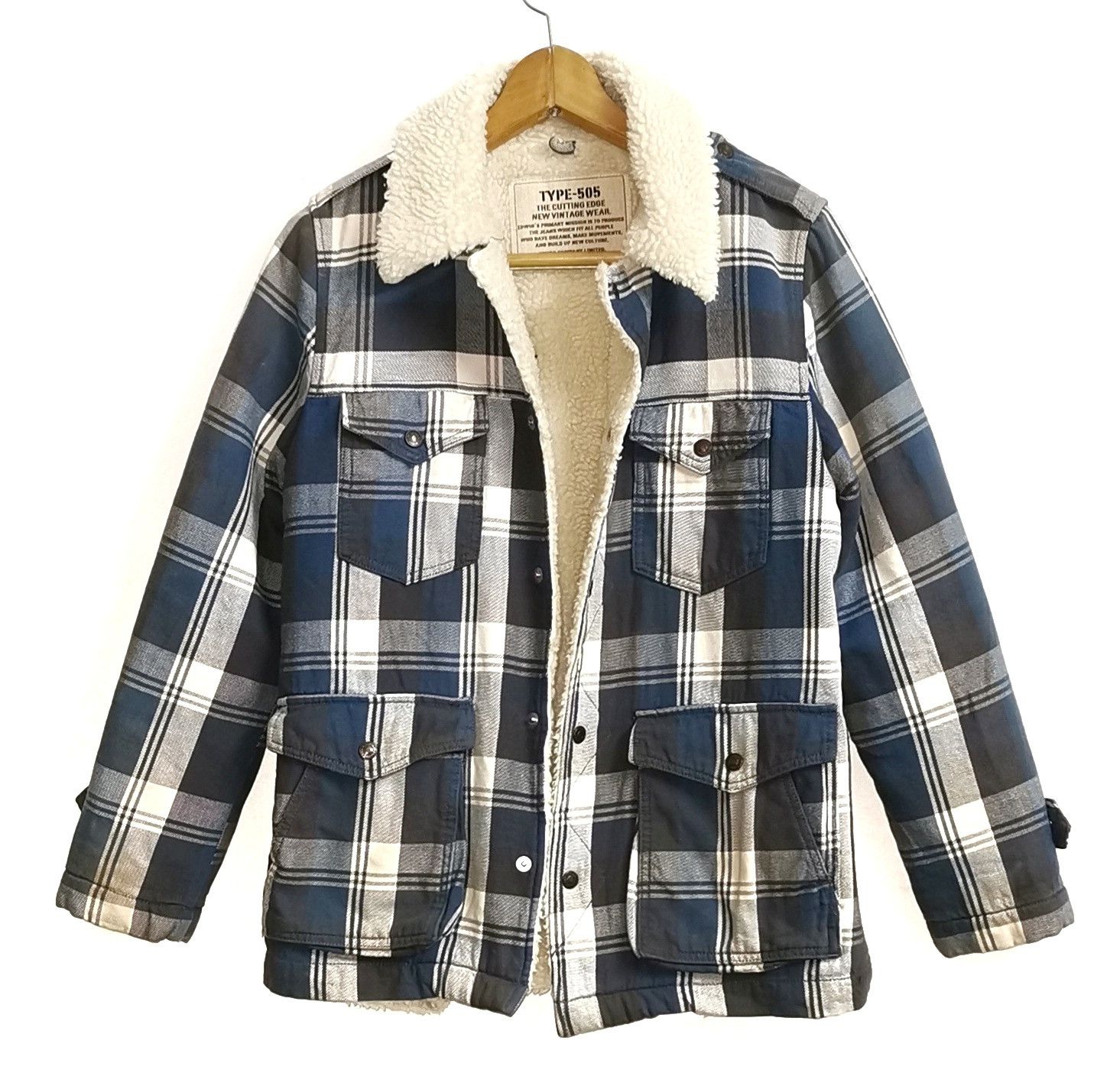 Edwin Edwin Sherpa Shearling Jacket Size US M / EU 48-50 / 2 - 3 Thumbnail