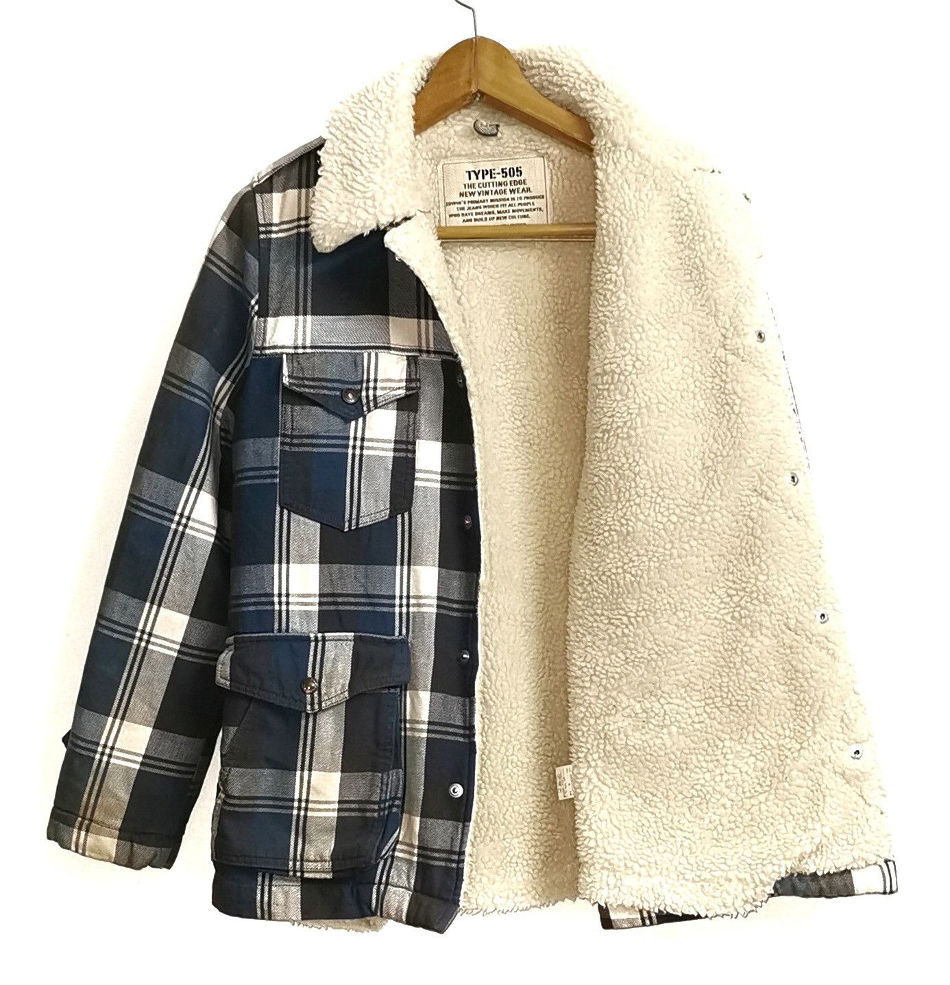 Edwin Edwin Sherpa Shearling Jacket Size US M / EU 48-50 / 2 - 4 Thumbnail