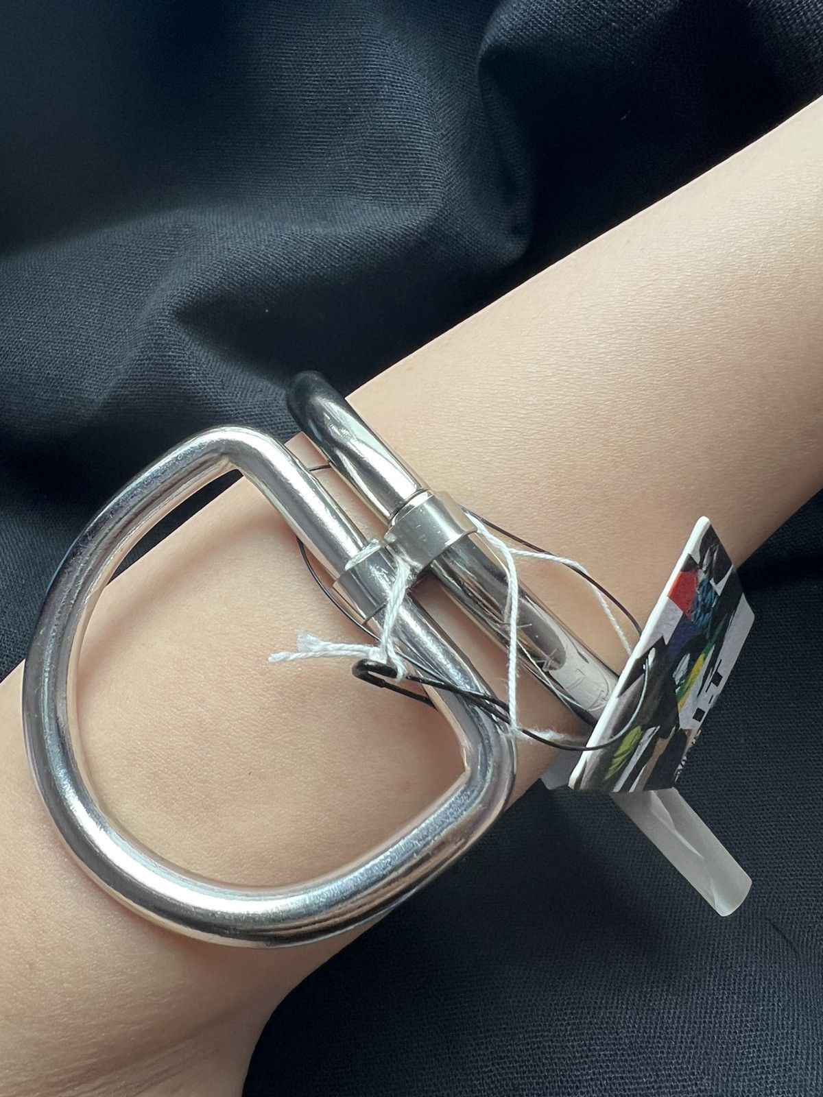 1017 ALYX 9SM × Alyx Alyx early era shackle Hoop bracelet bangle Size ONE SIZE - 6 Thumbnail