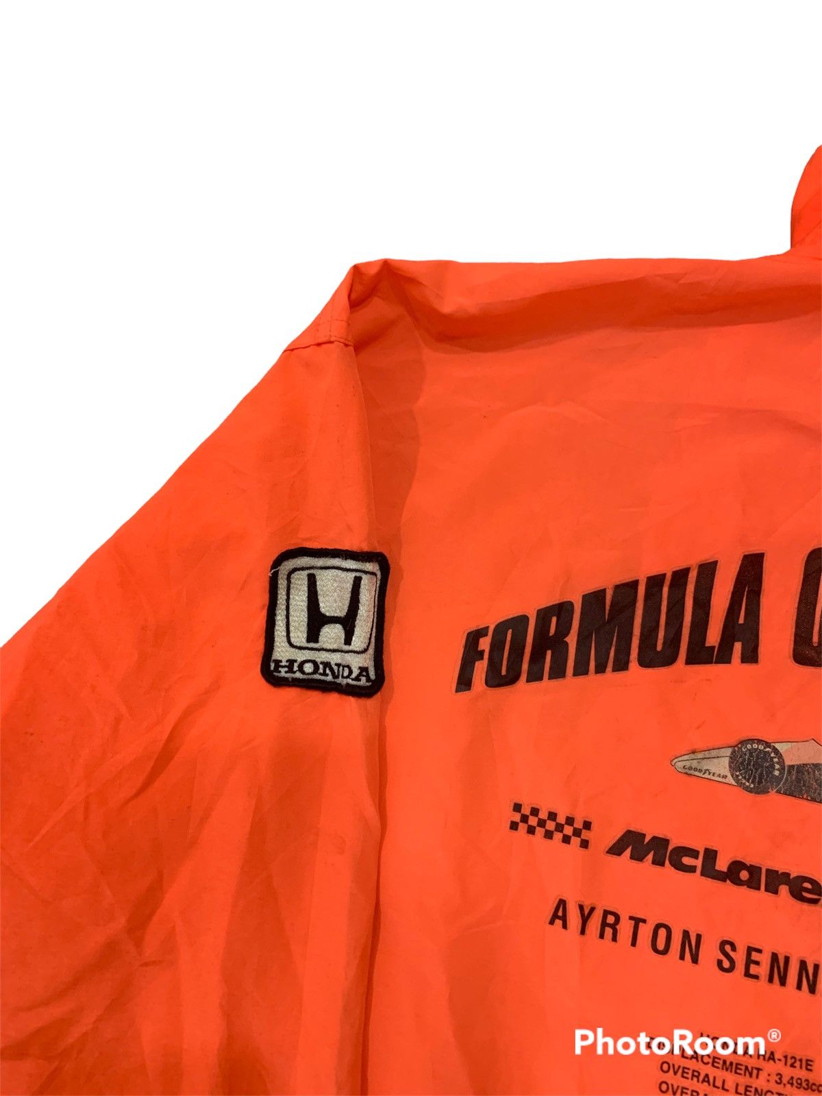 Honda × Vintage Vintage 90’s Team Honda Mc Laren Grand Prix Gerhard Berger Size US L / EU 52-54 / 3 - 4 Thumbnail