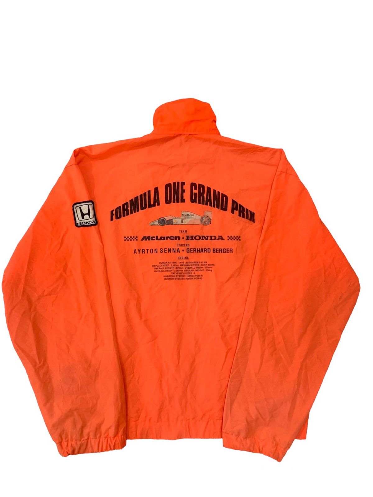 Honda × Vintage Vintage 90’s Team Honda Mc Laren Grand Prix Gerhard Berger Size US L / EU 52-54 / 3 - 1 Thumbnail
