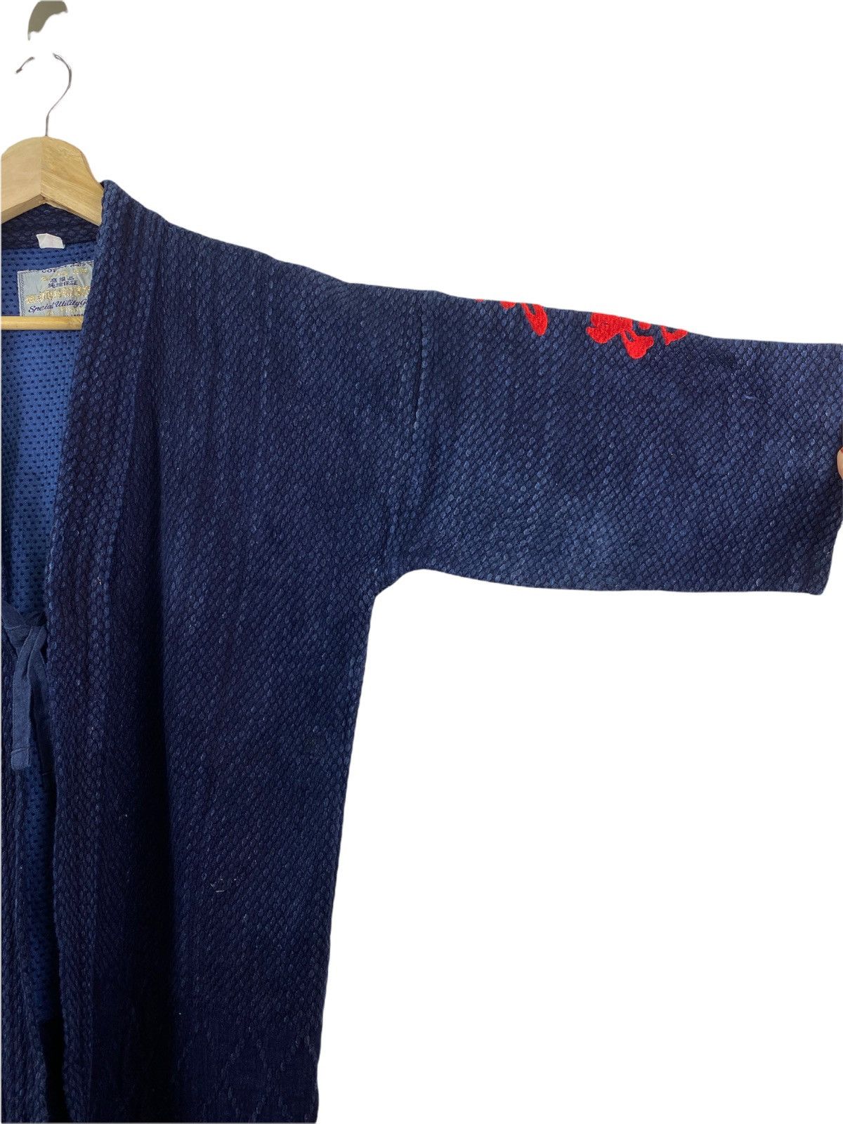 Japan Blue × Japanese Brand × Vintage Vintage Japanese kimono jacket Size US M / EU 48-50 / 2 - 8 Thumbnail