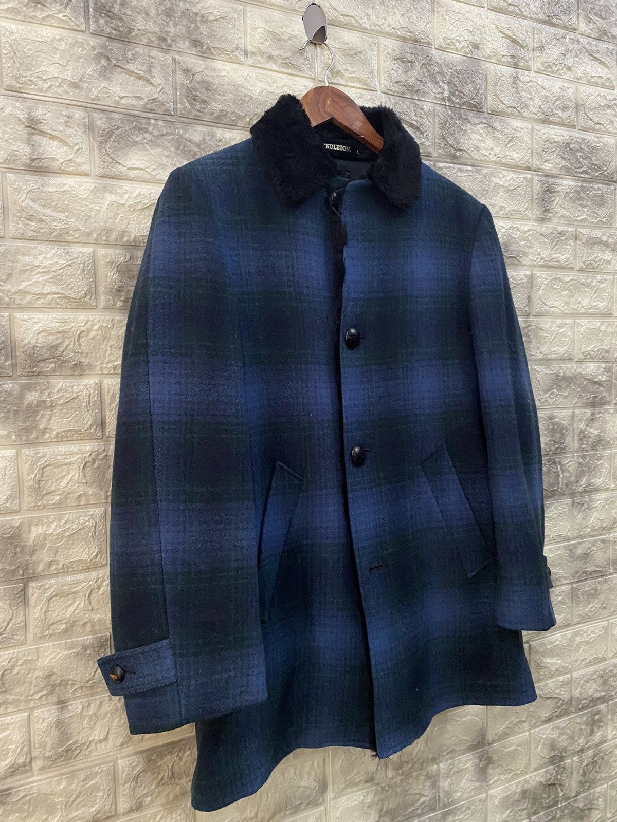 Pendleton Pendleton Blue tartan jacket Size US L / EU 52-54 / 3 - 3 Thumbnail