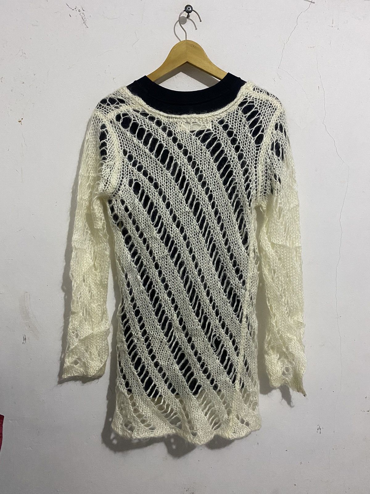Beauty Beast 💸BINDINGOFFER💸179/WG-Japanese Knitted Grunge Like CDG Size US L / EU 52-54 / 3 - 2 Thumbnail