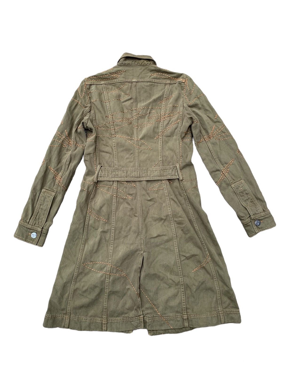 Dior Dior AW Trench Style Denim Jacket Made Italy Size M / US 6-8 / IT 42-44 - 2 Thumbnail