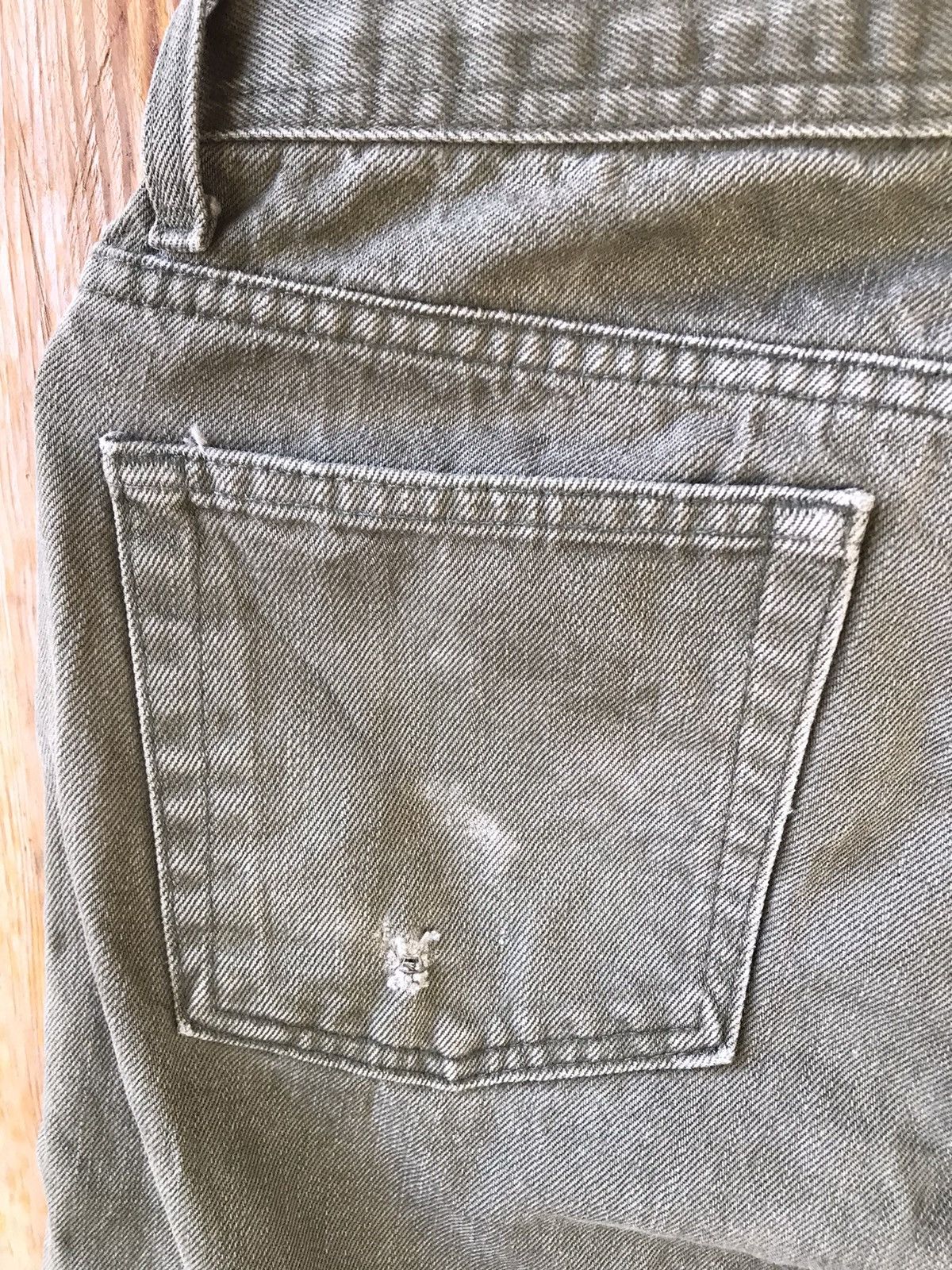 Naked & Famous Naked & Famous WeirdGuy Green Selvedge Chino Jeans Size US 32 / EU 48 - 14 Thumbnail