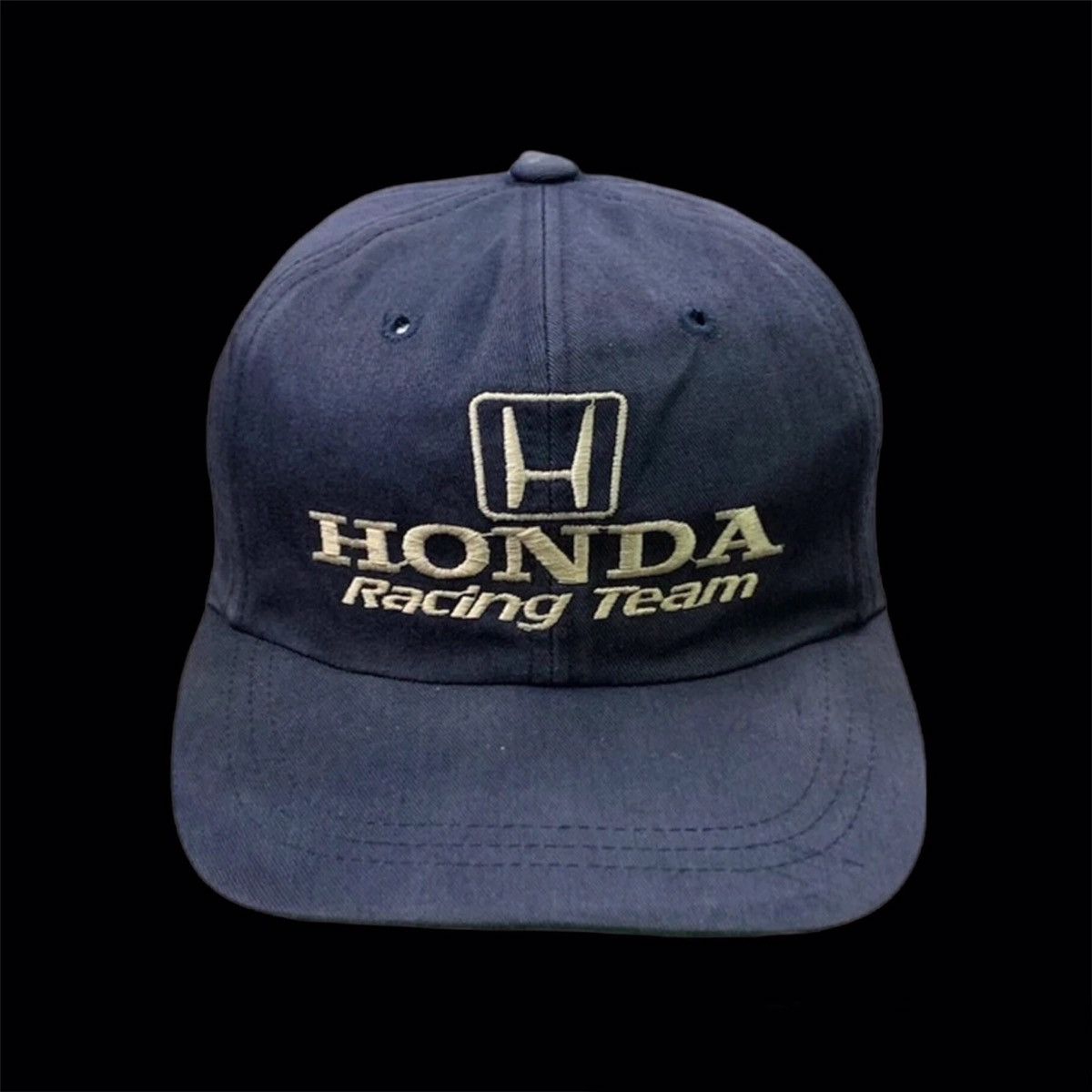 image of Vintage Honda Racing Team Hat Cap in Blue, Men's