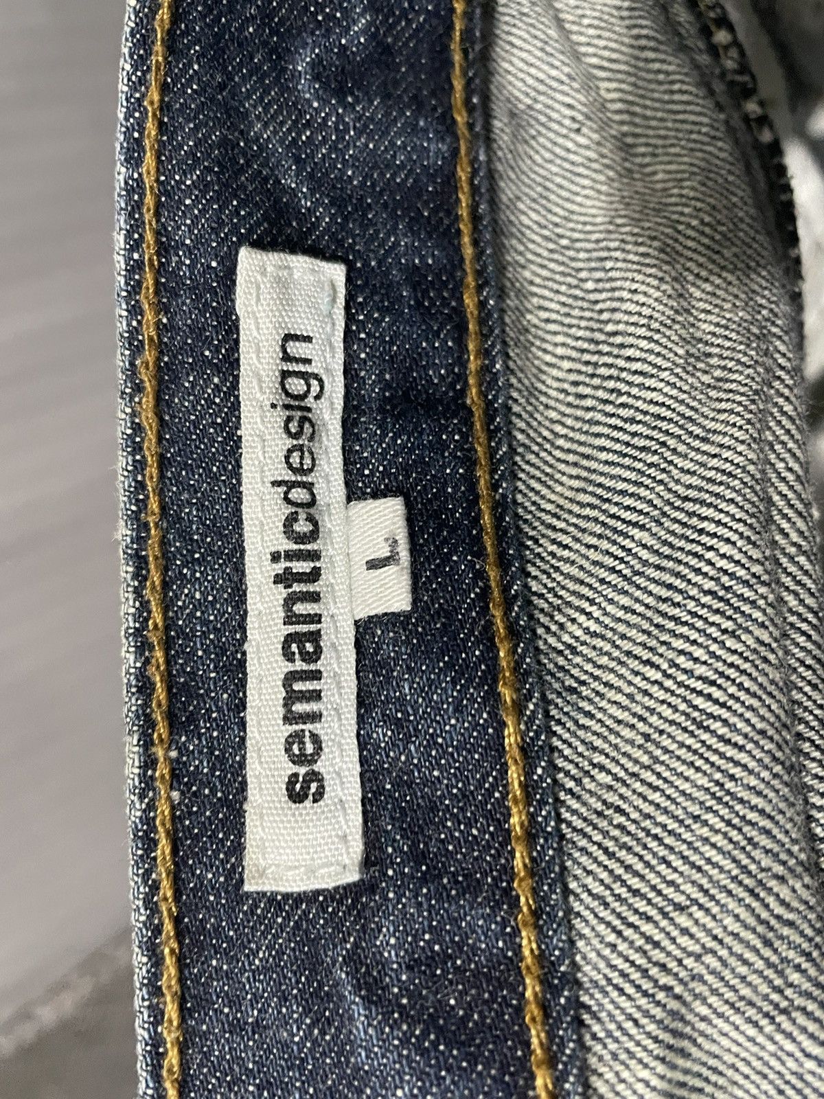Seditionaries Rare Distressed Multi Zipper & Pockets Semantic Design Jeans Size US 33 - 11 Thumbnail