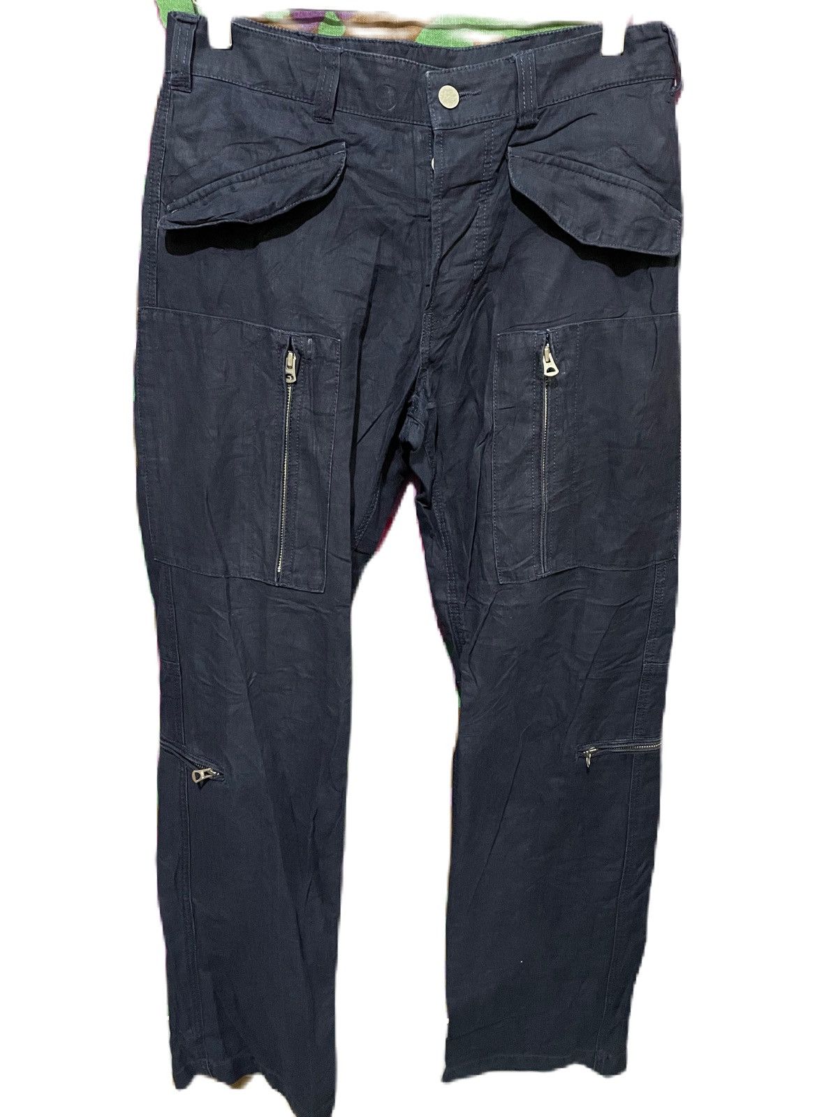 Japanese Brand × Takeo Kikuchi Vintage Takeo Kikuchi Cargo Multi Zipper Pockets Worker Pant Size US 32 / EU 48 - 1 Thumbnail