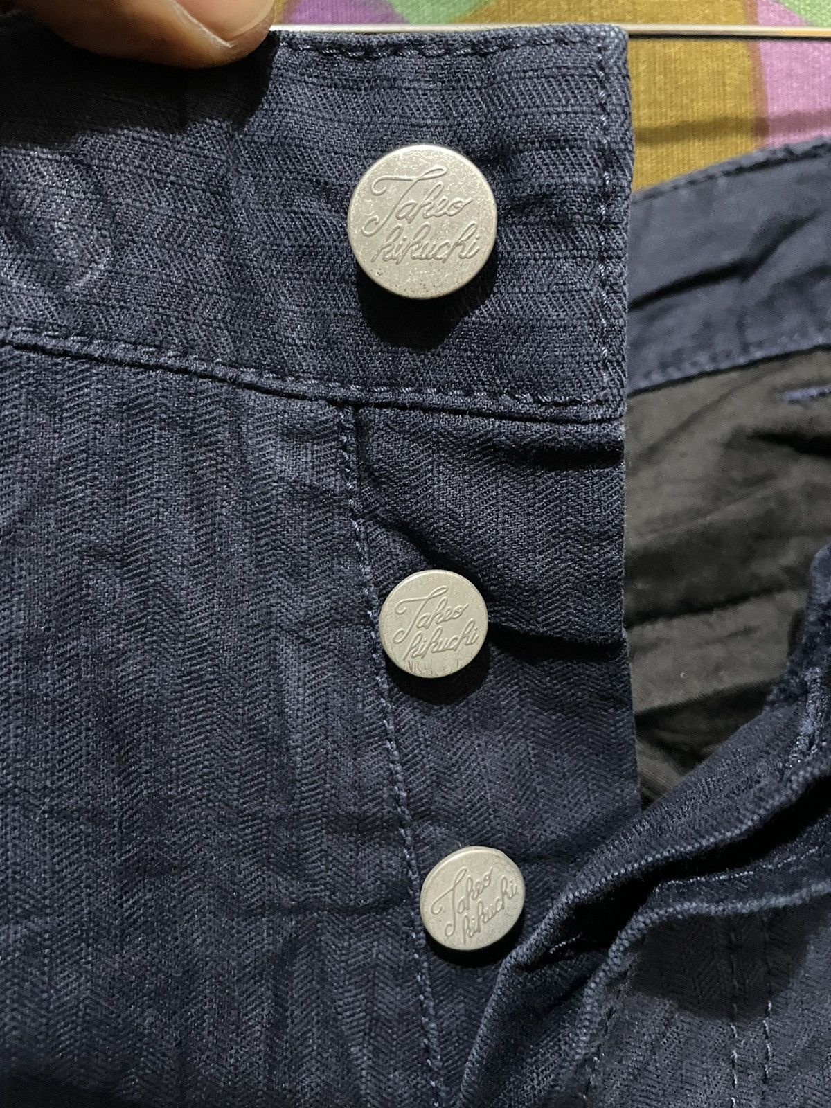 Japanese Brand × Takeo Kikuchi Vintage Takeo Kikuchi Cargo Multi Zipper Pockets Worker Pant Size US 32 / EU 48 - 5 Thumbnail