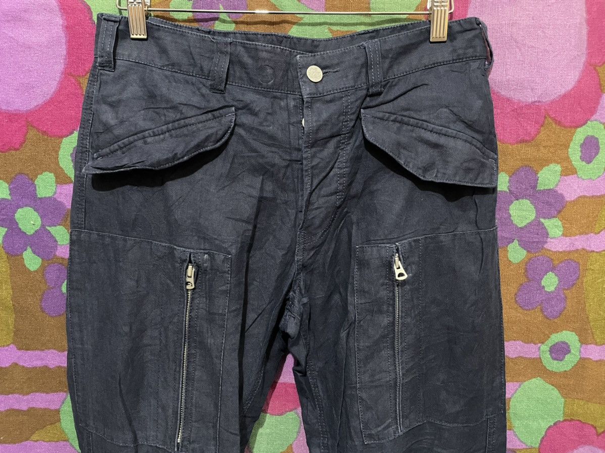 Japanese Brand × Takeo Kikuchi Vintage Takeo Kikuchi Cargo Multi Zipper Pockets Worker Pant Size US 32 / EU 48 - 4 Thumbnail